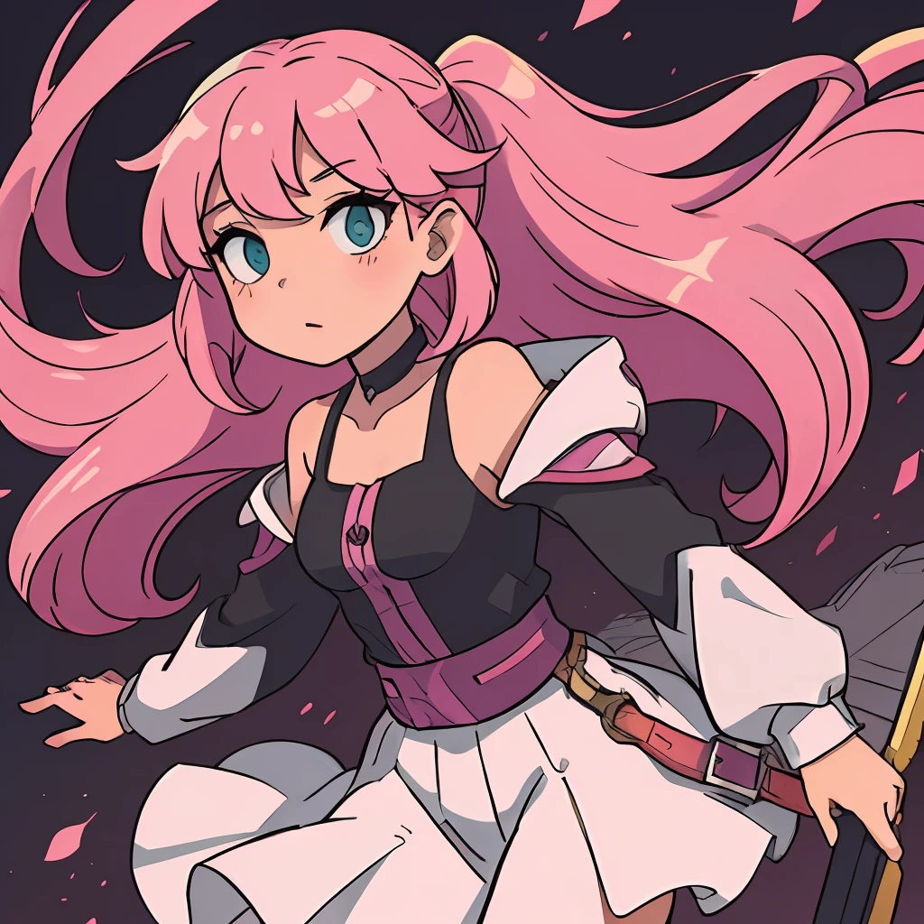 (best qualityer:0.8), (best qualityer:0.8),k hd,high qulity,1girll,Pink hair