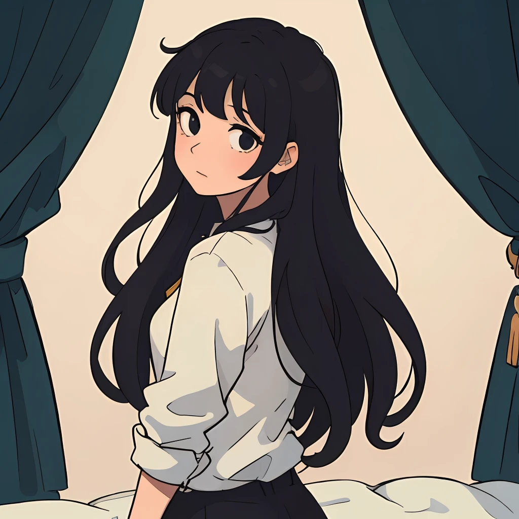 (best qualityer:0.8), (best qualityer:0.8),k hd,high qulity,1girll,Long black hair