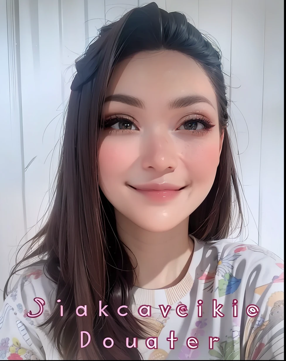 Smile, girl, make up, masterpiece