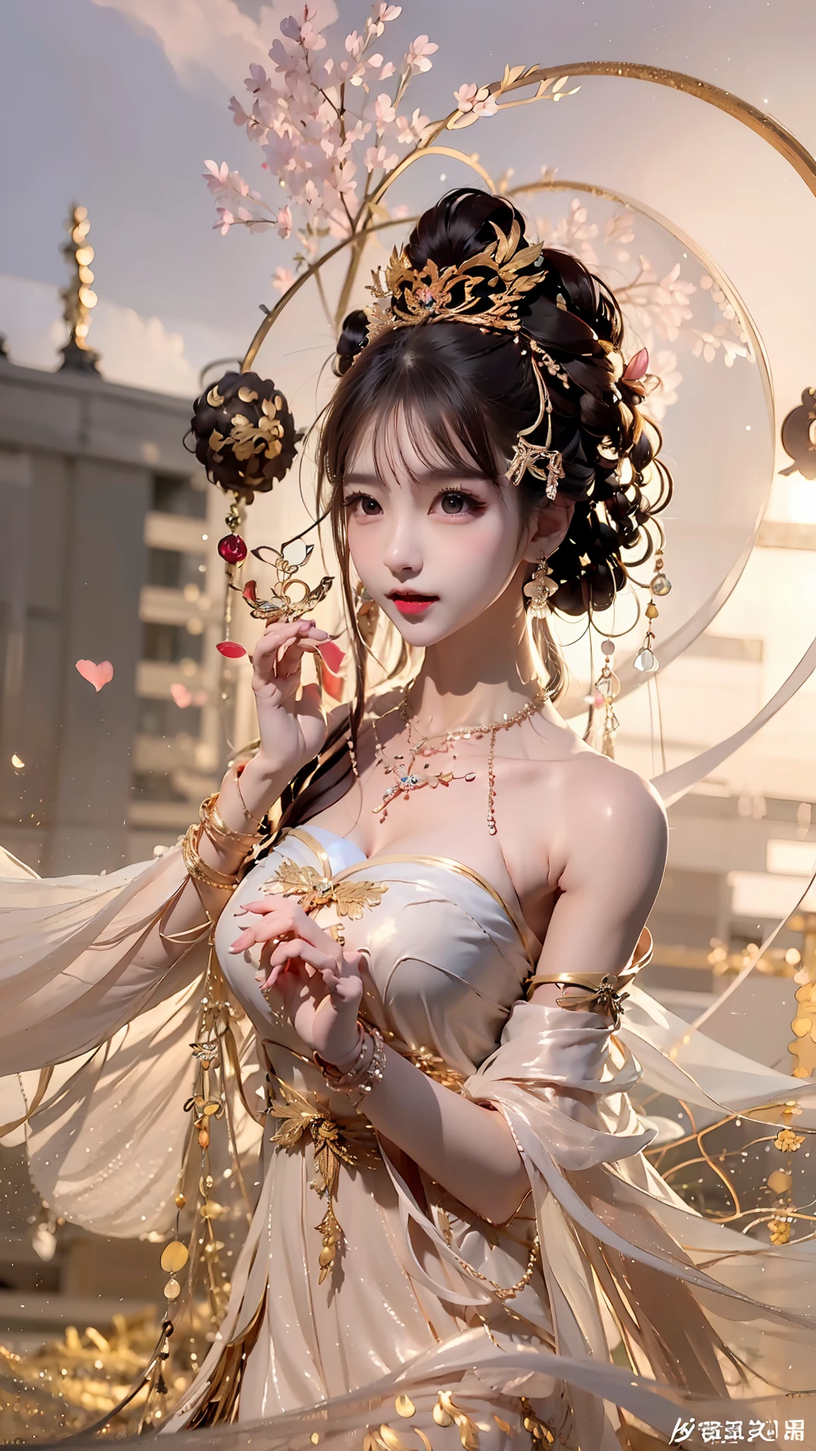 (Bust Shot: 1.6), ((Face Shot)), (Face Specific), ((One Person)), (Single Person))), Black Hair, A Domineering Adult Woman, ((Delicate Black Robe: 2.5)), (Black Clothes: 2.0), Silk, Brocade, Dragon Pattern, Phoenix Pattern, Pattern, (Many Golden pattern: 1.7), Delicate pattern, hair bundle, cool clothing, lots of streamers, lots of ribbons, gold patterns, patterns, Dark lines, translucent clothing, white skin, tulle texture, black hair, master works, close-up lenses, depth of field, ruby, ruby decoration, crystal headdress, pretty girl, ray, king, emperor, monarch, queen, queen, phoenix crown, exquisite clothes, exquisite details, eye highlights, exquisite clothing, exquisite patterns, antique, Chinese style, fine portrayal, extreme details, cinematic quality, thin, slender, hair details, thin bangs, (coiled hair: 1.7), correct body, shadows, Air bangs, 8K, super fine, fine damask texture, smooth, silky, silk, gauze skirt fabric, (tulle: 1.9), smooth, smooth texture, good complexion, domineering, interior, court, court, court, ((palace scene)), dark light, royal palace scene, golden splendor, front, throne, correct hand painting,