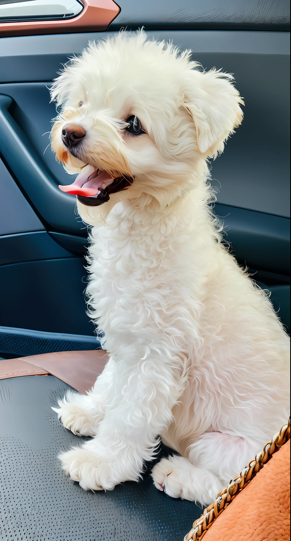 Happy Birthday to a happy furry baby, 4K HD Resolution, High quality image, award winning image, National Geographic picture with grainy background, award winning image, award winning image, hyperrealistic, high resolution, very detailed, award winning image, very detailed, HD Quality