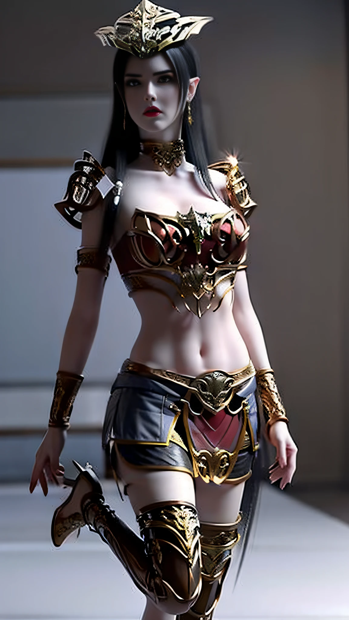 short  skirt，super high image quality，shorter pants，armor