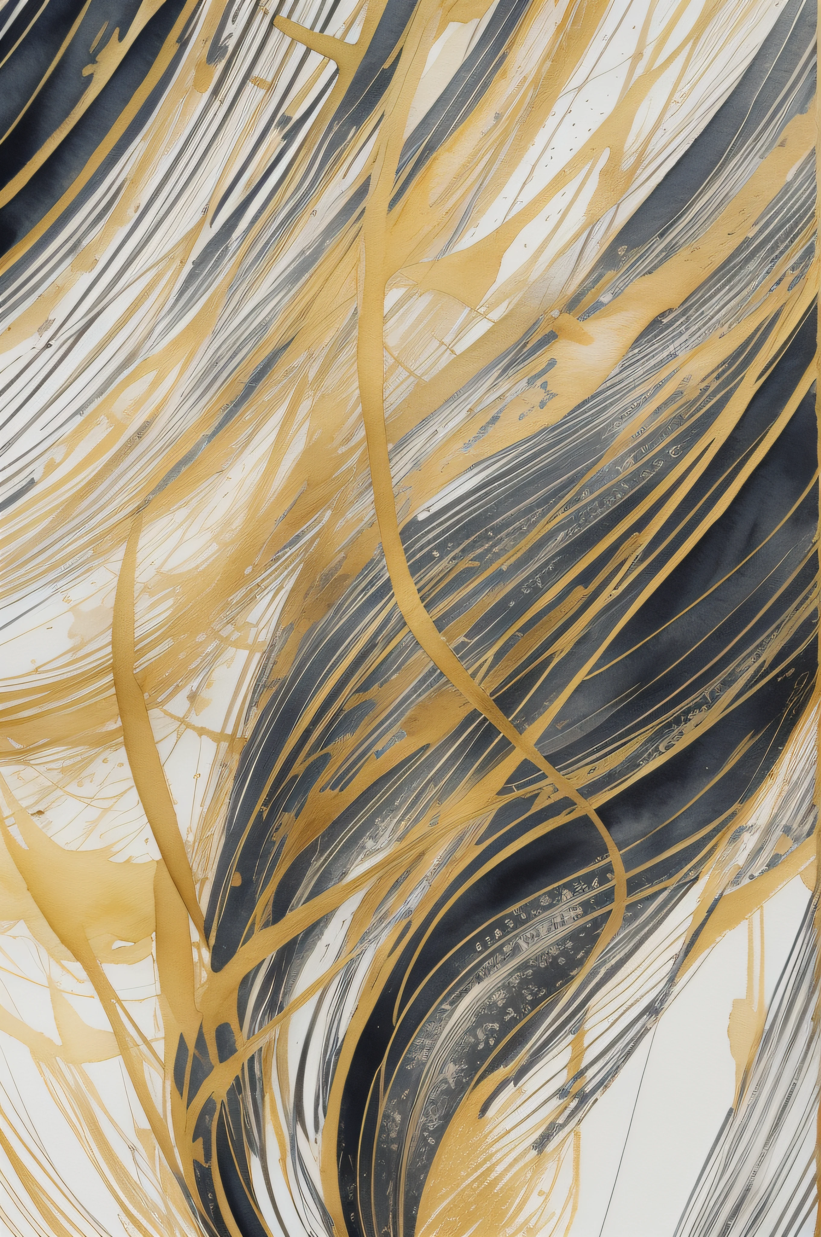 Bold line art watercolor strong wash, dynamic background, Mix a little black, Abstract beauty, Gold and pastel colors, to stand, Approaching perfection, Pure form, Golden ratio, minimalistic, unfinished, Concept art, Intricate details, 8k post-production, High resolution, hyperdetails, Trending on ArtStation, Sharp Focus, studio photo, Intricate details, Highly detailed