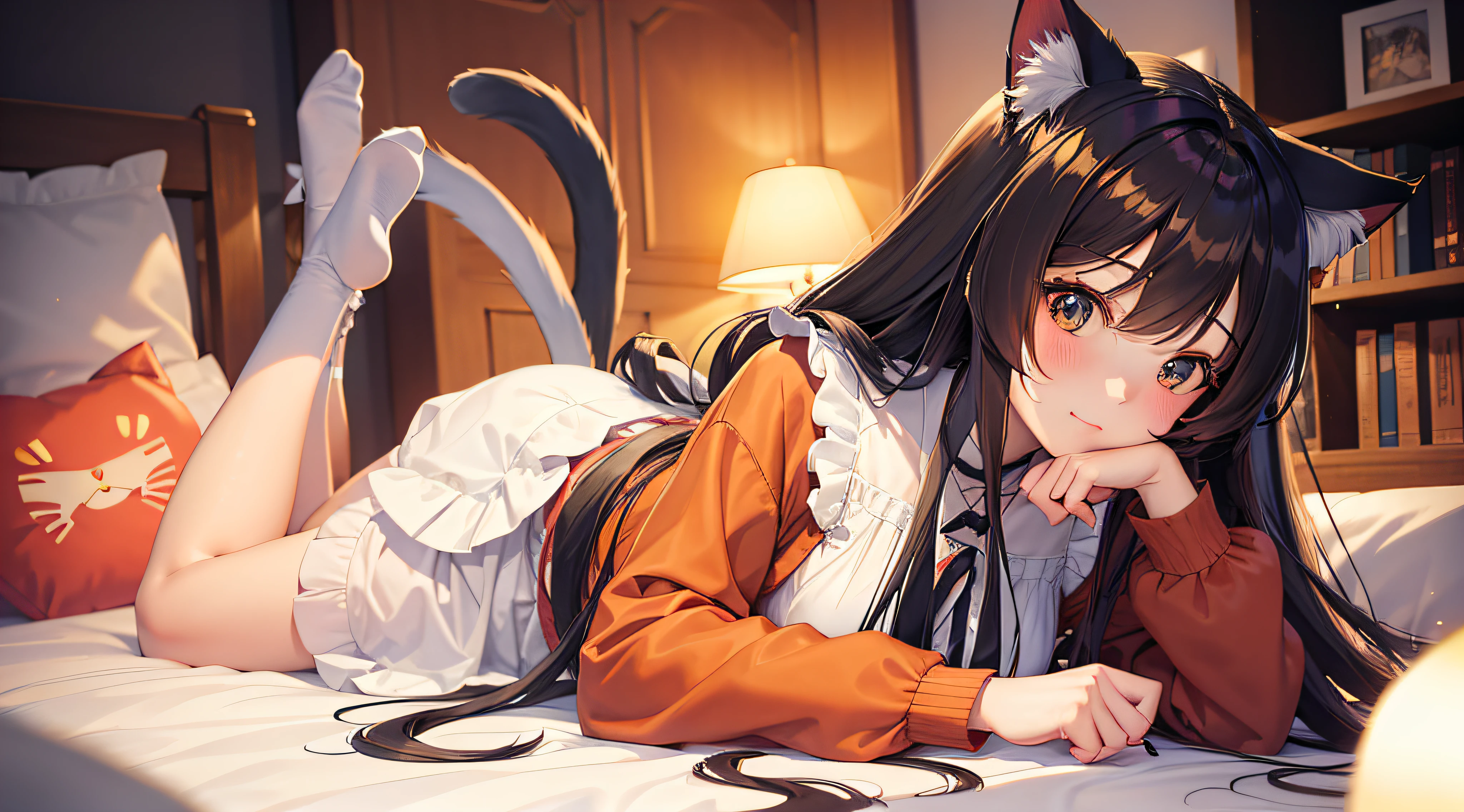 Woman with long hair cat ears poses for a photo, Anime girl in real life, Anime girl cosplay, cute kawaii girls, very beautiful cute catgirl, Ayaka cosplay, umaru-chan, kemonomimi, Cute natural anime face, Cute anime girl, nekomimi, anime girl with cat ears