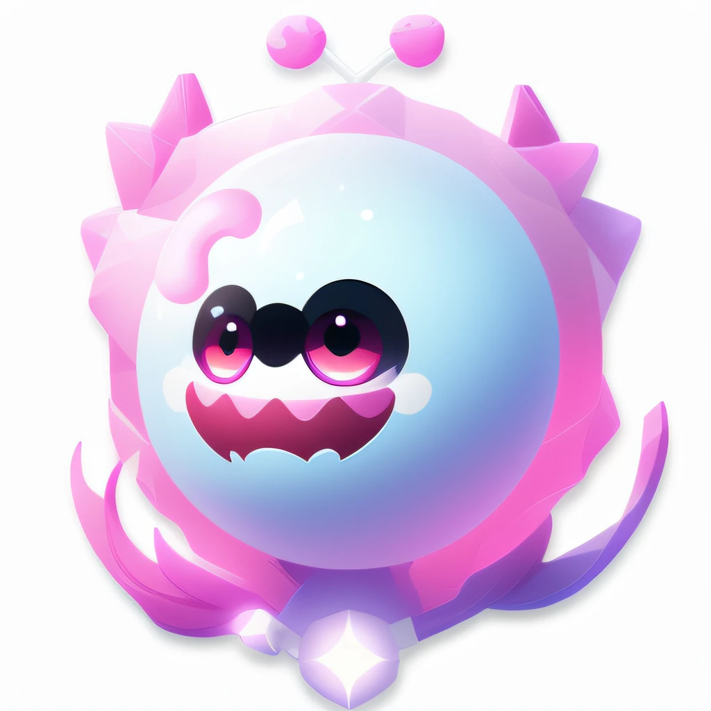 Barbie Cute Monster, (fantasy),(masterpiece, top quality, best quality, official art, beautiful and aesthetic:1.2),(8k, best quality, masterpiece:1.2),(((white background))),
game icon, transparent_background, full_body, oversized head