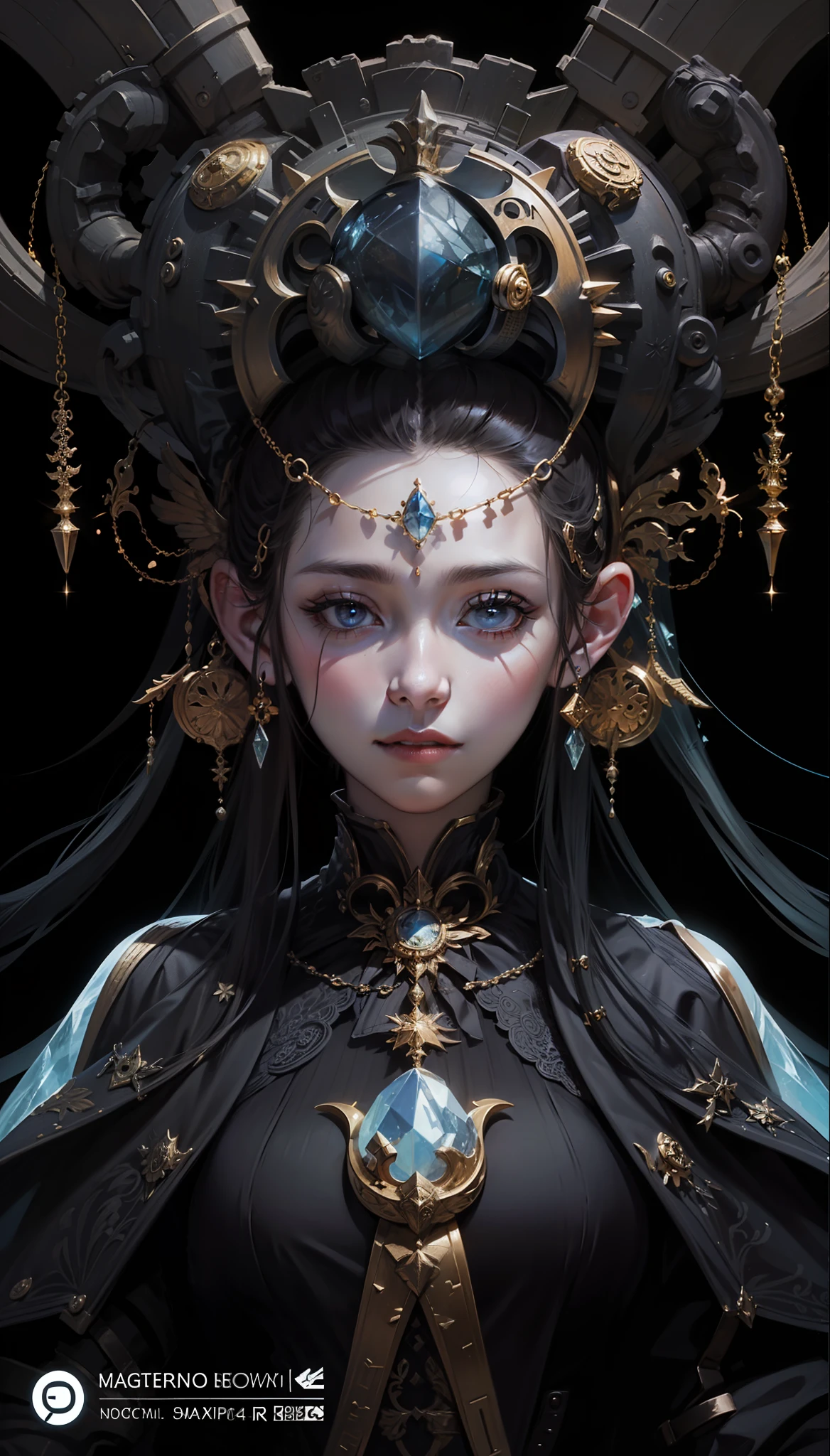 a beautiful demonic sorceress conjuring ice,standing and looking at viewers, various ice chains around her,(((detailed perfect face))),light smile, beautiful face, seductive body,tall body, mature body, BREAK frost aura, ice spear, lots of ice shard, blue and white ice shard dazzling around, small ice phoenix flying in the background, crystal and snow on the ground, blizzard, sexy body BREAK,Detailed,Realistic,4k highly detailed digital art,octane render, bioluminescent, BREAK 8K resolution concept art, realism,by Mappa studios,masterpiece,best quality,official art,illustration,ligne claire,(cool_color),perfect composition,absurdres, fantasy,focused,rule of thirds,