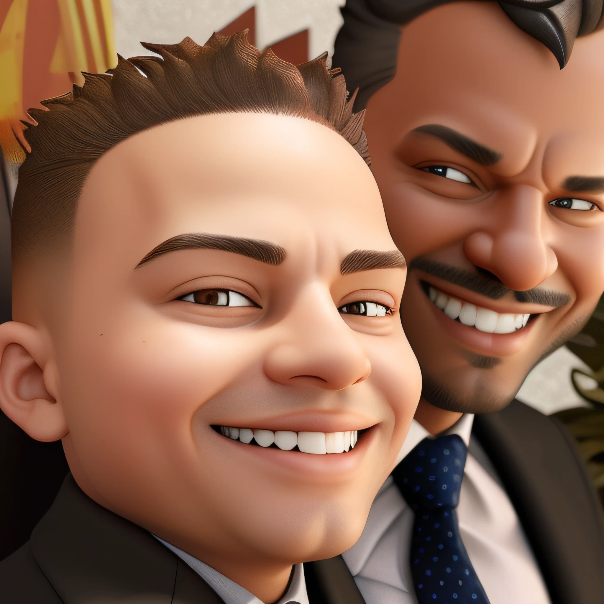, caricatura caricatura render 3D, Recursos extremamente exagerados, altamente detalhado, Arnold render, Arte de Zbrush por Gabriel Soares, instagram, art-station
