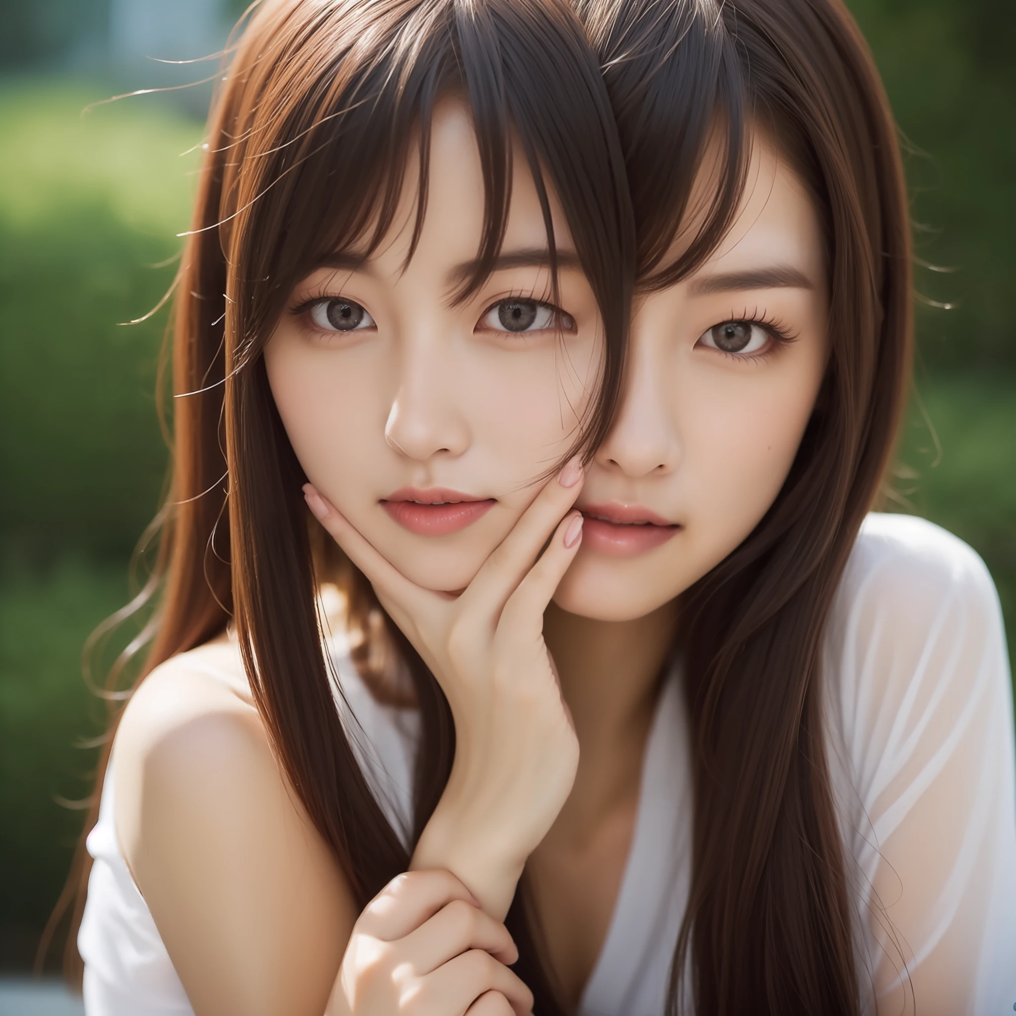Photo of a Beautiful Korean kpop idol Woman, Summer, Lustful、Nagoya City