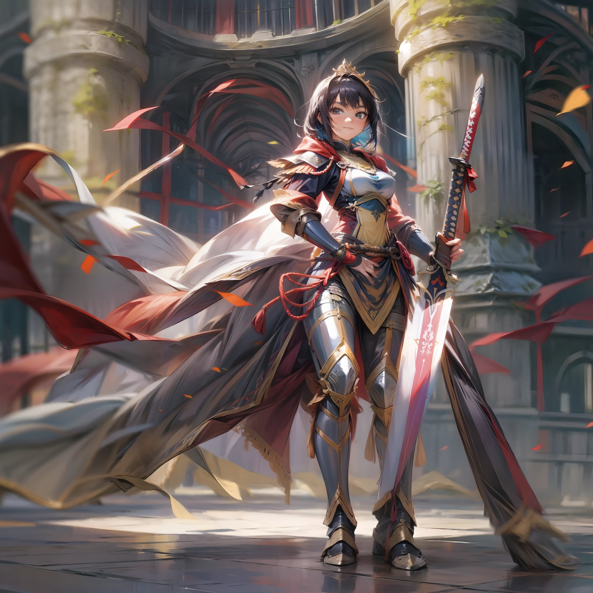 Great sword in a sheath