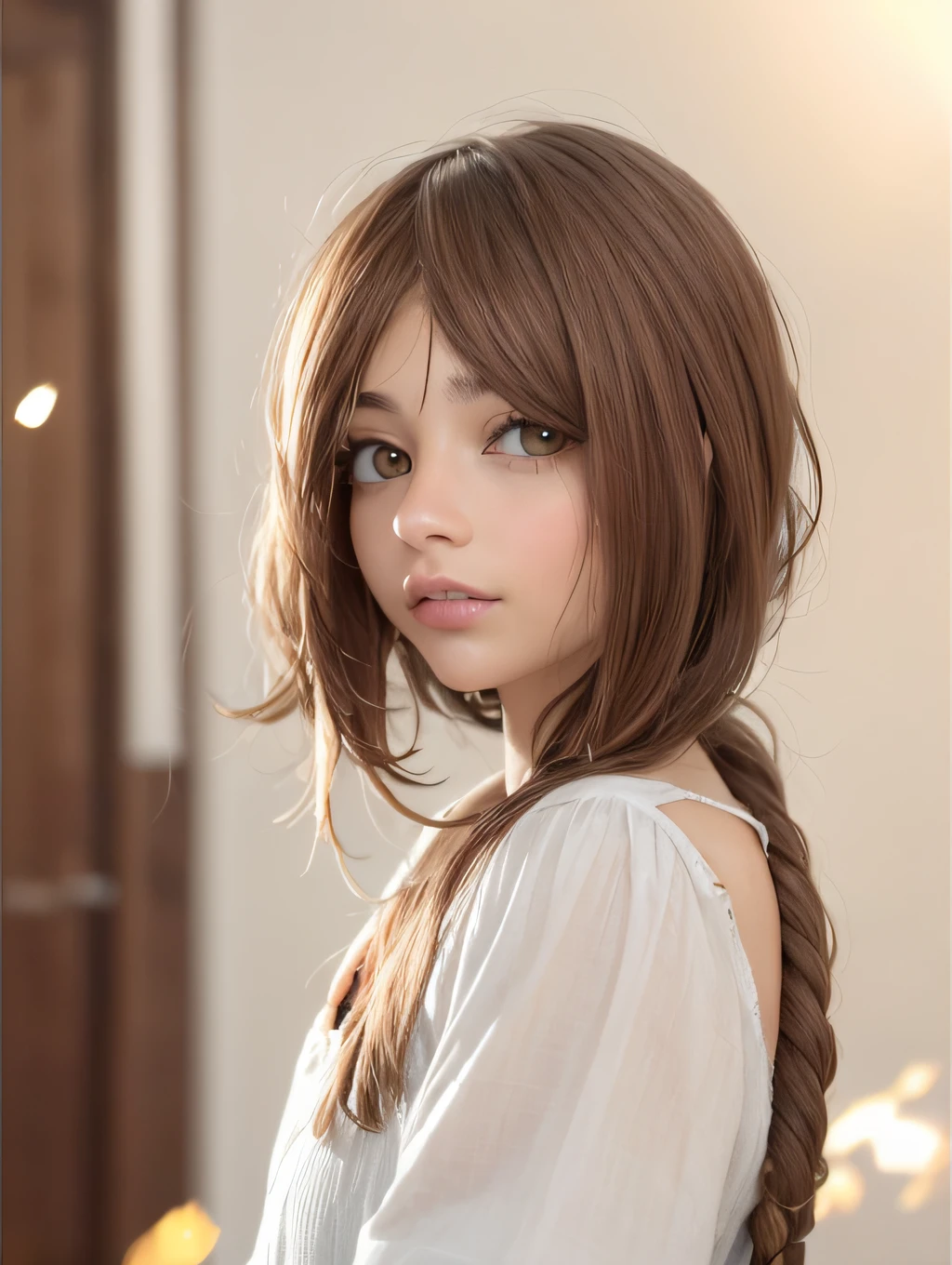 midium hair