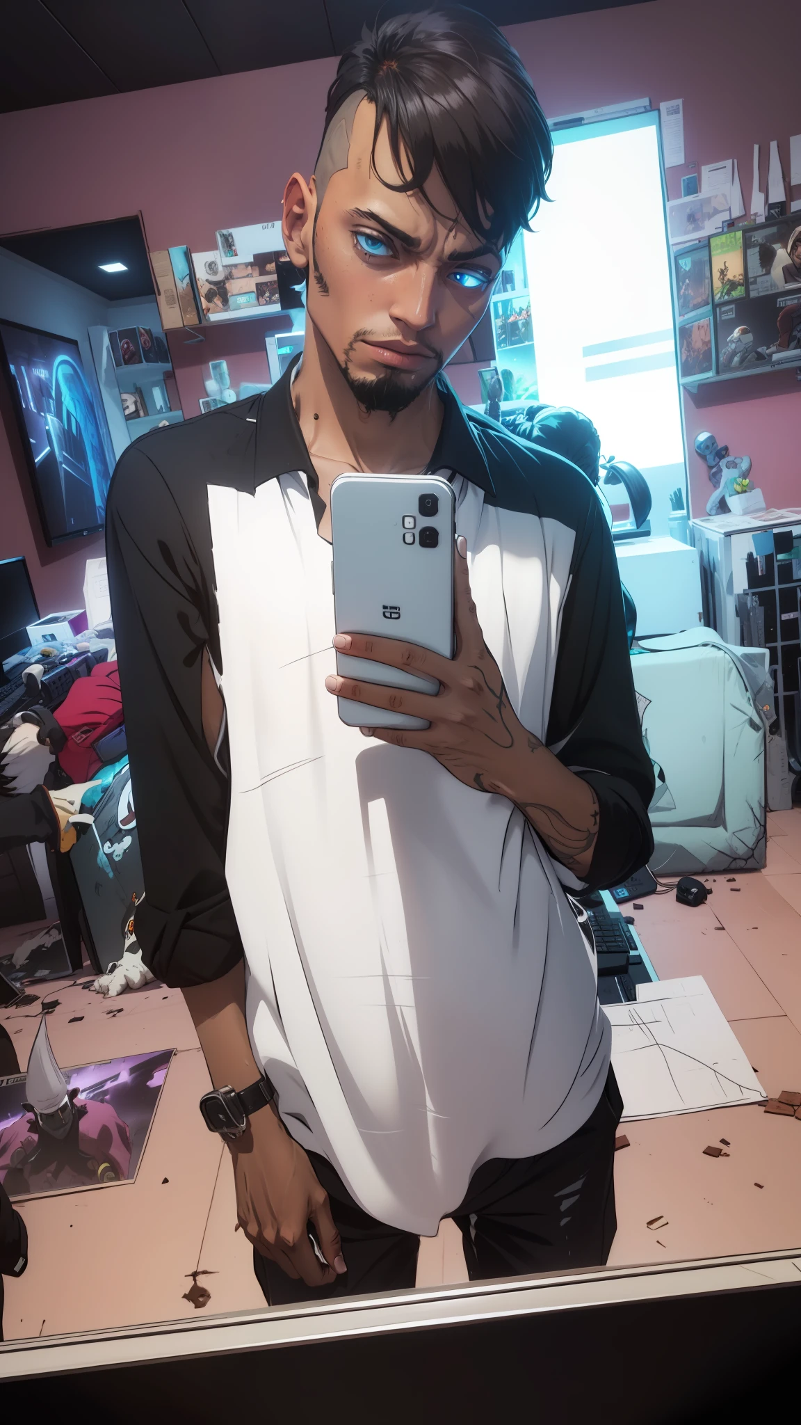 Background change with gaming background Boys