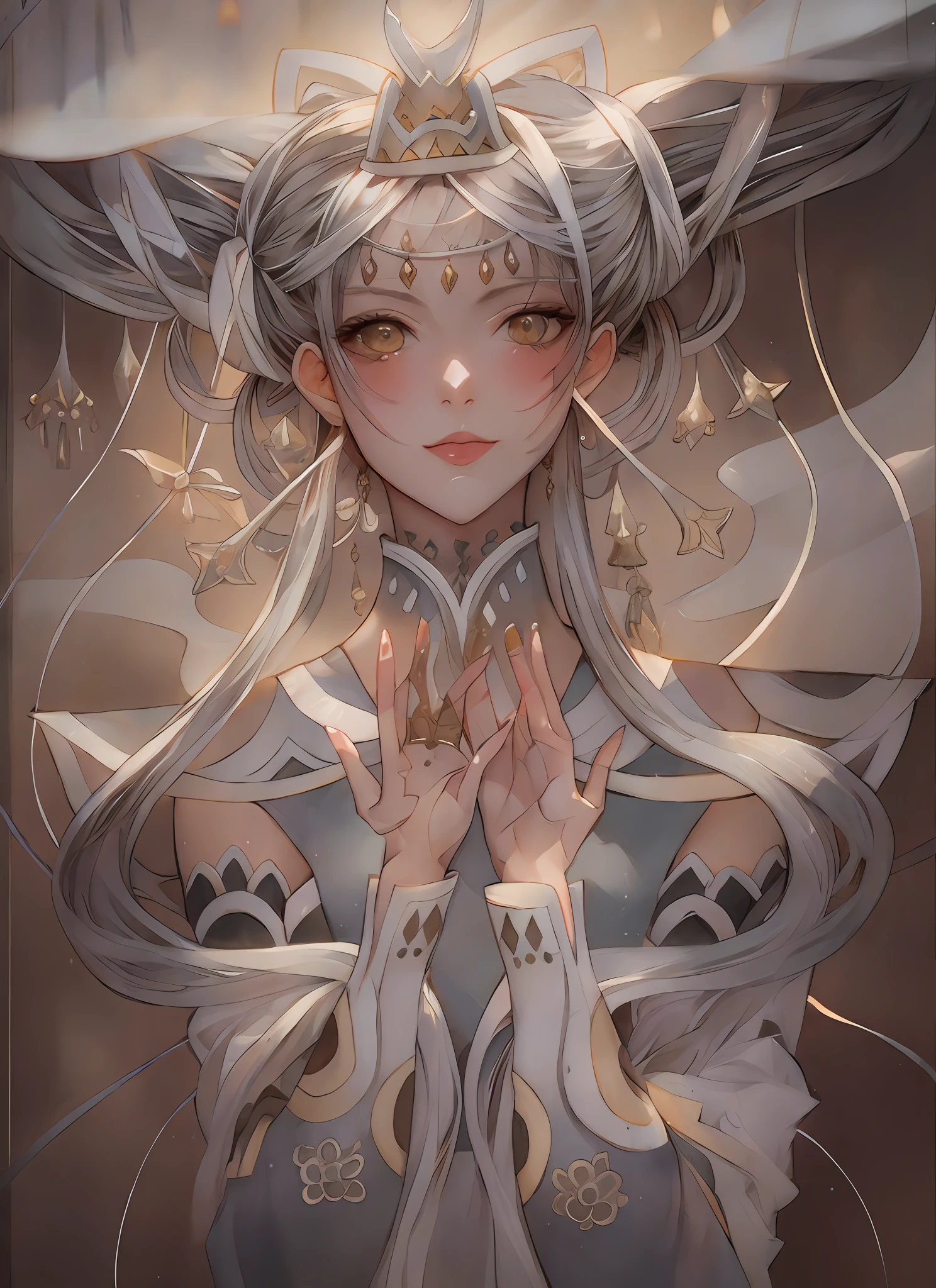 drawing of a woman with long hair and a crown on her head, ((a beautiful fantasy empress)), korean art nouveau anime, anime goddess, white haired deity, pencil and ink manga drawing, anime art nouveau, goddess. extremely high detail, a beautiful fantasy empress, intricate manga drawing, faded drawing, hyper detailed manga drawing, anime drawing, beautiful linedrawing of a woman with long hair and a crown on her head, ((a beautiful fantasy empress)), korean art nouveau anime, anime goddess, white haired deity, pencil and ink manga drawing, anime art nouveau, goddess. extremely high detail, a beautiful fantasy empress, intricate manga drawing, faded drawing, hyper detailed manga drawing, anime drawing, beautiful line art,, beautiful line art, detailed manga style, extremely fine ink lineart, black and white manga style, black and white line art, ink manga drawing, intense line art, pencil and ink manga drawing, intense black line art, in style of manga, exquisite line art, perfect lineart,exquisite line art, exquisite digital illustration, detailed digital drawing, black and white coloring, digital anime illustration, a beautiful artwork illustration, detailed matte fantasy portrait, beautiful line art, great digital art with details, goddess. extremely high detail, 4k detailed digital art, stunning digital illustration, digital fantasy illustration,((Best quality)), ((masterpiece)), (detailed:1.4), 3D, an image of a beautiful female,HDR (High Dynamic Range),Ray Tracing,NVIDIA RTX,Super-Resolution,Unreal 5,Subsurface scattering,PBR Texturing,Post-processing,Anisotropic Filtering,Depth-of-field,Maximum clarity and sharpness,Multi-layered textures,Albedo and Specular maps,Surface shading,Accurate simulation of light-material interaction,Perfect proportions,Octane Render, Two-tone lighting,Wide aperture,Low ISO,White balance,Rule of thirds,8K RAW art