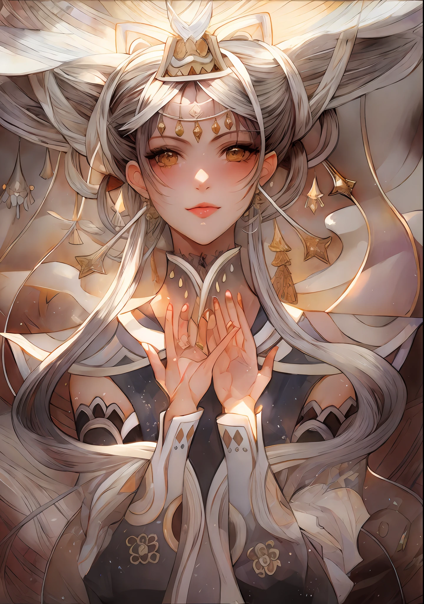 drawing of a woman with long hair and a crown on her head, ((a beautiful fantasy empress)), korean art nouveau anime, anime goddess, white haired deity, pencil and ink manga drawing, anime art nouveau, goddess. extremely high detail, a beautiful fantasy empress, intricate manga drawing, faded drawing, hyper detailed manga drawing, anime drawing, beautiful linedrawing of a woman with long hair and a crown on her head, ((a beautiful fantasy empress)), korean art nouveau anime, anime goddess, white haired deity, pencil and ink manga drawing, anime art nouveau, goddess. extremely high detail, a beautiful fantasy empress, intricate manga drawing, faded drawing, hyper detailed manga drawing, anime drawing, beautiful line art,, beautiful line art, detailed manga style, extremely fine ink lineart, black and white manga style, black and white line art, ink manga drawing, intense line art, pencil and ink manga drawing, intense black line art, in style of manga, exquisite line art, perfect lineart,exquisite line art, exquisite digital illustration, detailed digital drawing, black and white coloring, digital anime illustration, a beautiful artwork illustration, detailed matte fantasy portrait, beautiful line art, great digital art with details, goddess. extremely high detail, 4k detailed digital art, stunning digital illustration, digital fantasy illustration,((Best quality)), ((masterpiece)), (detailed:1.4), 3D, an image of a beautiful female,HDR (High Dynamic Range),Ray Tracing,NVIDIA RTX,Super-Resolution,Unreal 5,Subsurface scattering,PBR Texturing,Post-processing,Anisotropic Filtering,Depth-of-field,Maximum clarity and sharpness,Multi-layered textures,Albedo and Specular maps,Surface shading,Accurate simulation of light-material interaction,Perfect proportions,Octane Render, Two-tone lighting,Wide aperture,Low ISO,White balance,Rule of thirds,8K RAW art