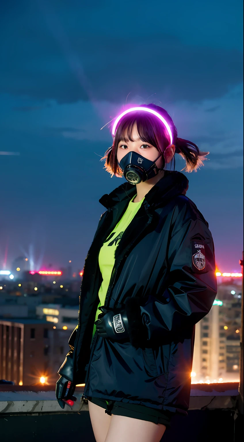 insurrection、Nuclear power plant in the background、Terrorist groups、Fluorescence Headgear、short-haired、bleu hair、Ignite fire from a flamethrower、middle school girl、14years、gas masks、high socks、Rooftop at night、tits out、Large gas mask、fur-coat、dictator、Big dragon tattoo、Tattoos all over the body、Glowing headgear、On the rooftop、Huge background is a neon sign、Leather gloves、long boots、Holding a Japan sword、Baseball armor、insurrection、Nuclear power plant in the background、Terrorist groups、Fluorescence Headgear、short-haired、bleu hair、Ignite fire from a flamethrower、middle school girl、14years、gas masks、high socks、Rooftop at night、City on fire in the background
