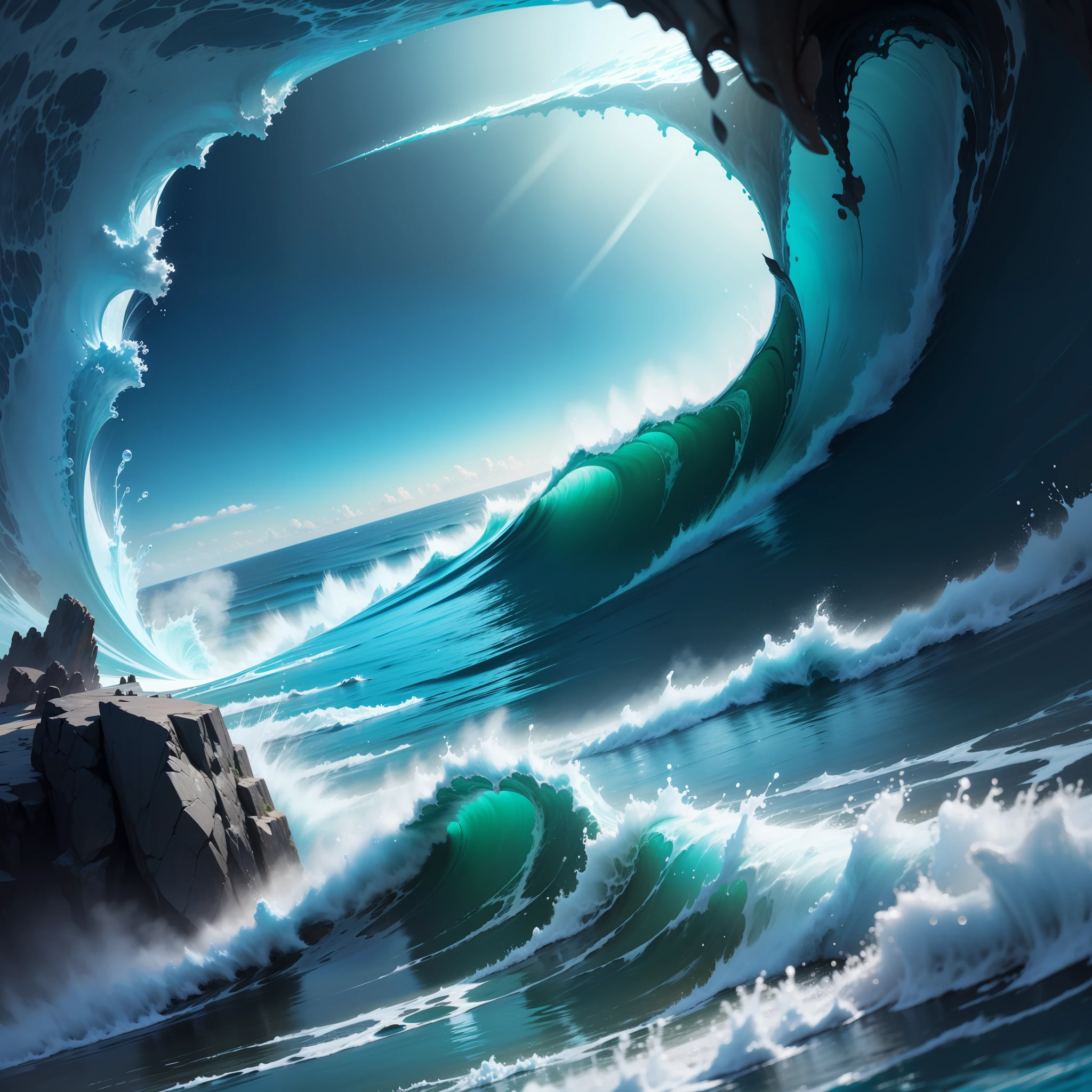 fantastic ocean background