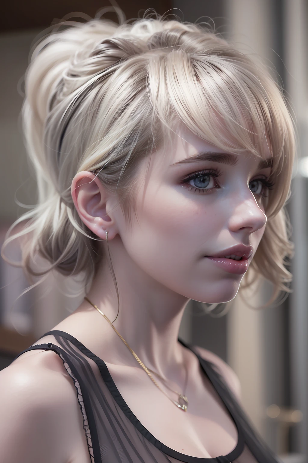 ((Emma Roberts looks seductive)), (sie sitzt in einem dunkler Nachtklub an einer Cocktailbar), ((she has round breasts)), (kleiner Kopf), ((detailliertes Gesicht)), weiches filmisches Licht, ((((Kino-Look)))), (fotorealistisch), (Raytracing), (scharfer Fokus), ((natural realistic skin texture)), detailliertes Gesicht, detaillierte Lippen, detaillierte Augen, doppeltes Augenlid