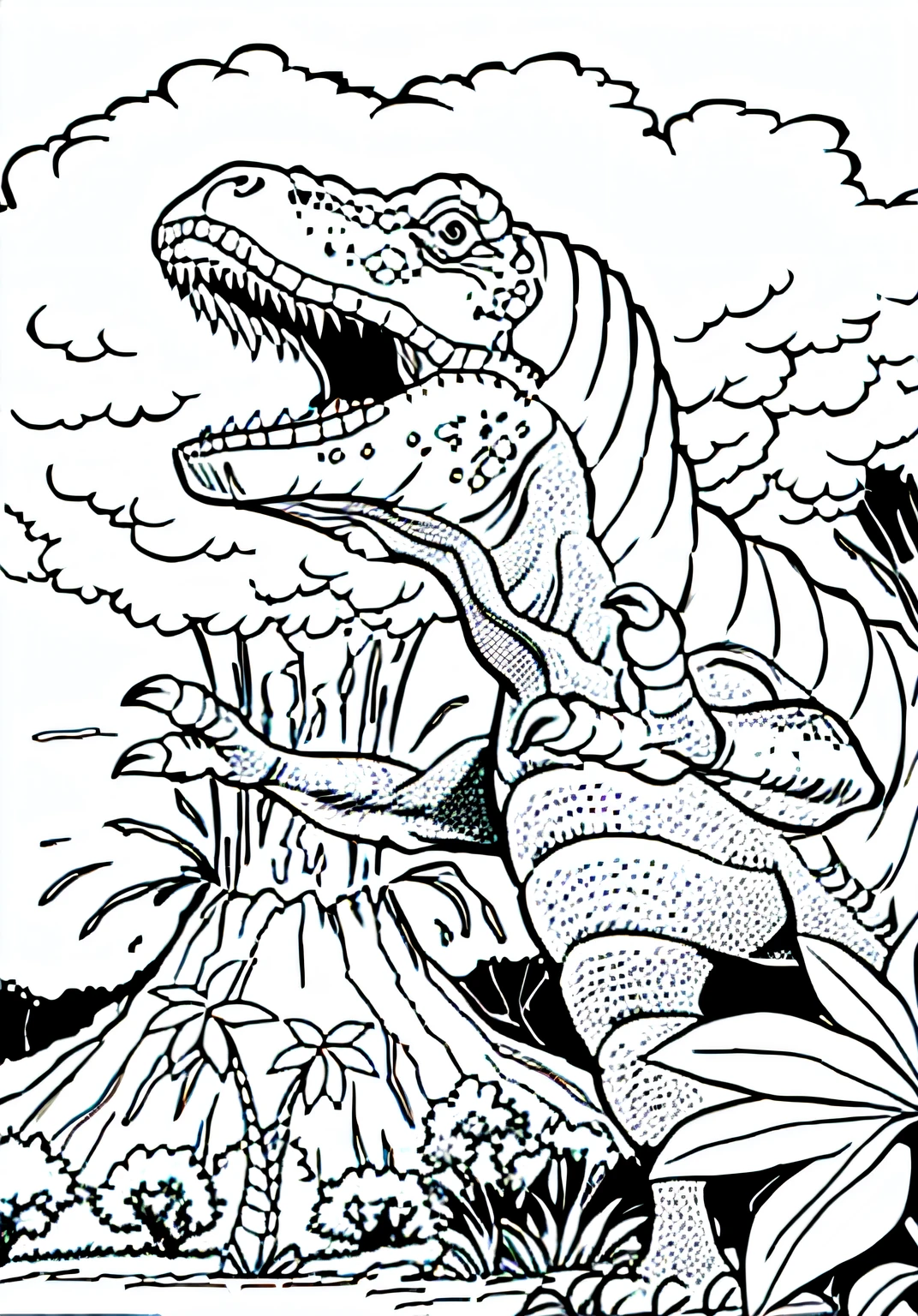 um dinossauro dos desenhos animados com uma boca grande e uma boca grande, desenhos para colorir, coloring page, T - Rex bebendo um IPA gigante, Dinossauro Trex, coloring book page, Desenho de Desenho para colorir, desenhos para colorir, line art colouring page, Tiranossauro rex, colouring - in sheet, coloring book outline, Tiranosaro Rex, Trex de Godzilla (2014)