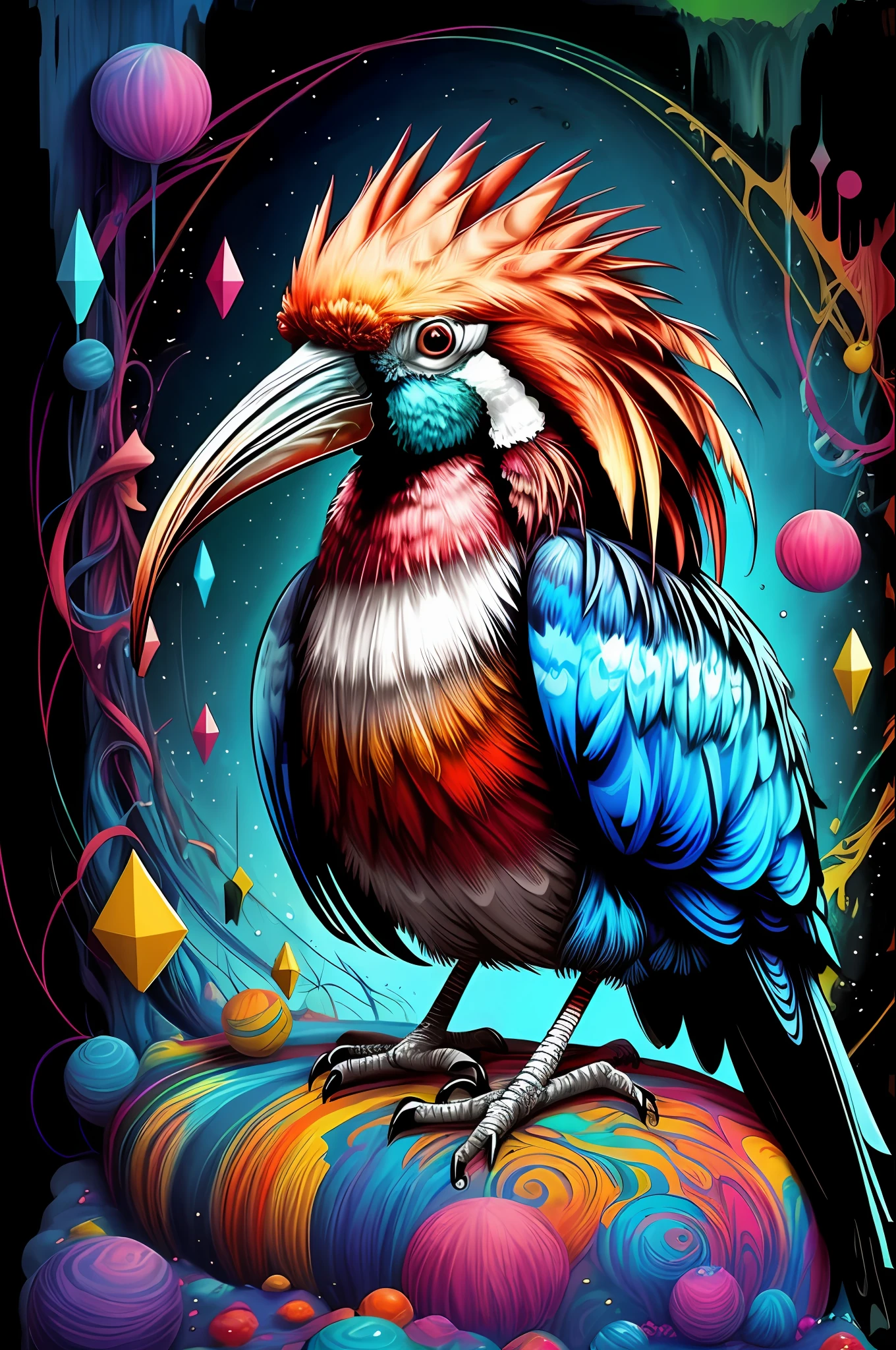 (Hermit Ibis Bird (Geronticus eremita): |)), Eduardo Kobra acolchoamento ,multidimensional geometric wall PORTRAIT, arte, Chibi,
Yang016K, lindo, Colouring,
Primary works, qualidade superior, melhor qualidade, Arte Oficial, Beautiful and Aesthetic,), Eduardo Kobra acolchoamento ,multidimensional geometric wall PORTRAIT, arte, Chibi,
Yang016K, lindo, Colouring,
Primary works, qualidade superior, melhor qualidade, Arte Oficial, Beautiful and Aesthetic,