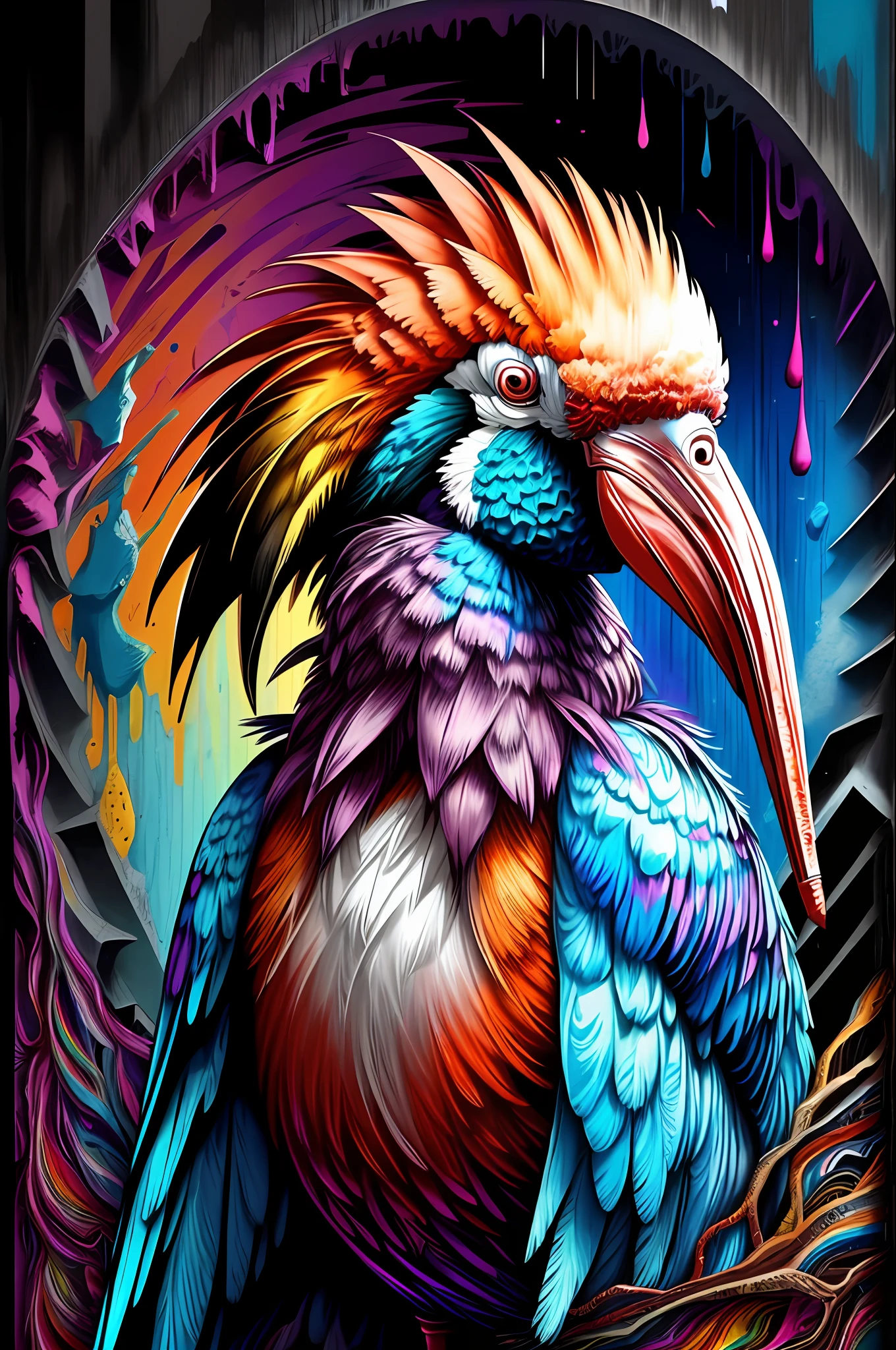 (Hermit Ibis Bird (Geronticus eremita): |)), Eduardo Kobra acolchoamento ,multidimensional geometric wall PORTRAIT, arte, Chibi,
Yang016K, lindo, Colouring,
Primary works, qualidade superior, melhor qualidade, Arte Oficial, Beautiful and Aesthetic,), Eduardo Kobra acolchoamento ,multidimensional geometric wall PORTRAIT, arte, Chibi,
Yang016K, lindo, Colouring,
Primary works, qualidade superior, melhor qualidade, Arte Oficial, Beautiful and Aesthetic,