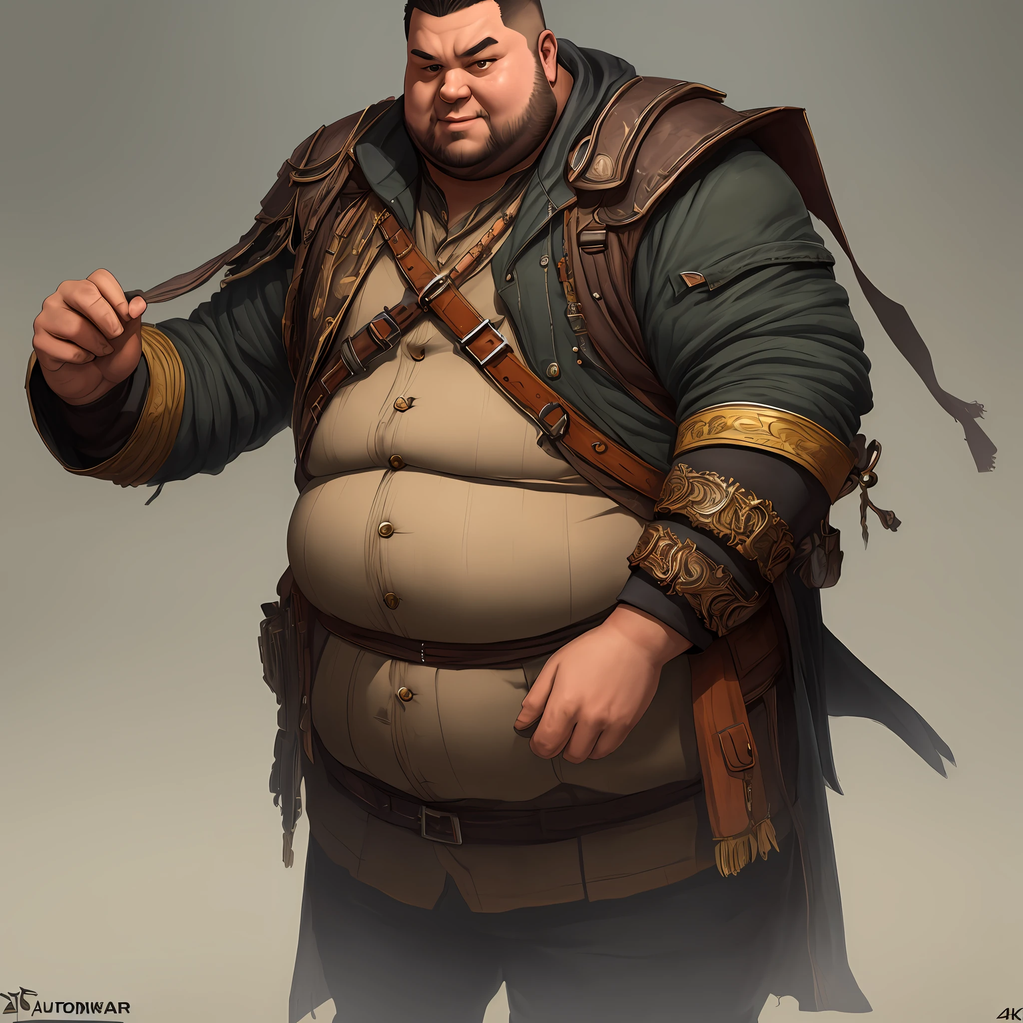 Fat bastard, concept art, 4k --auto