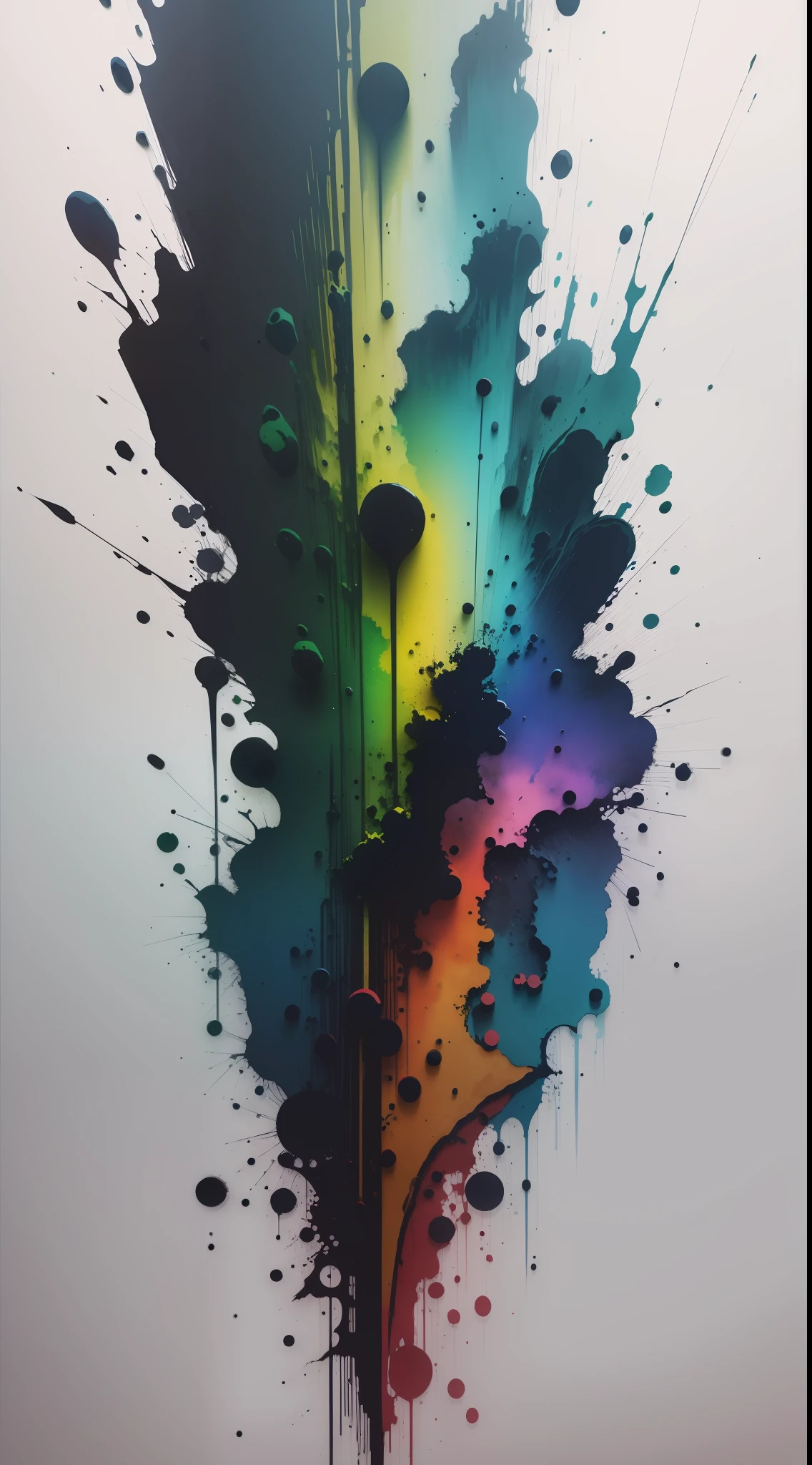 3d watercolor abstract,dark background,high resolution,high quality,colorful,green,red,blue