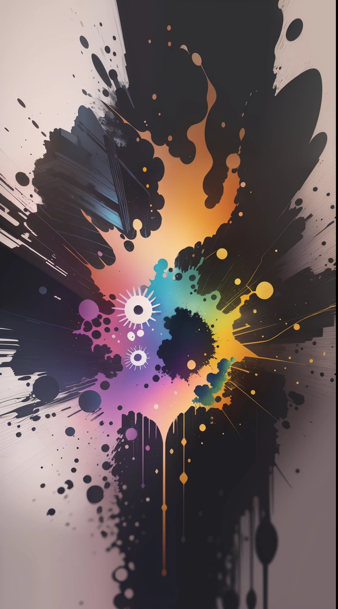 3d watercolor abstract,dark background,high resolution,high quality,colorful