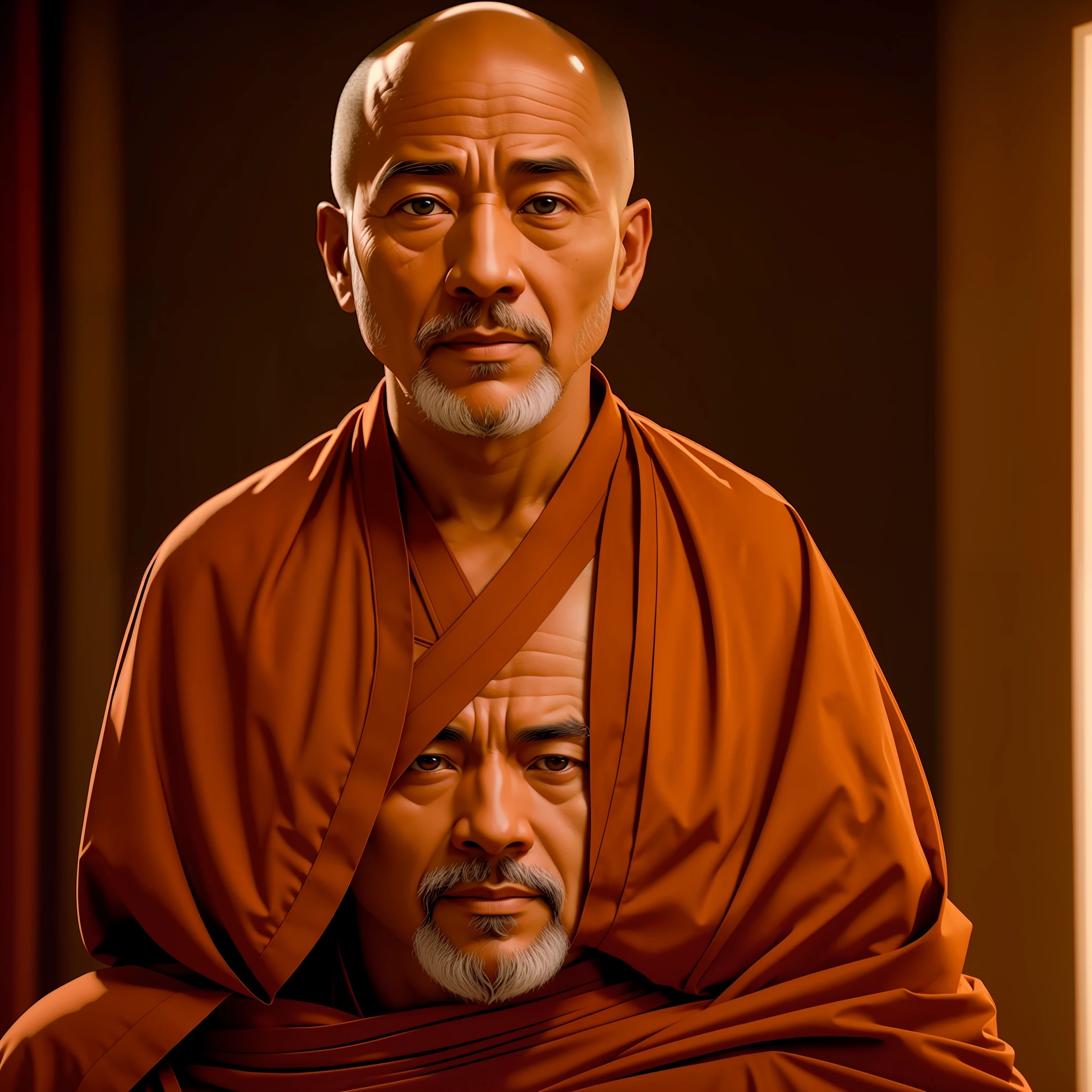 "An extraordinary and hyperrealistic 8k depiction of an astrology monk." --auto