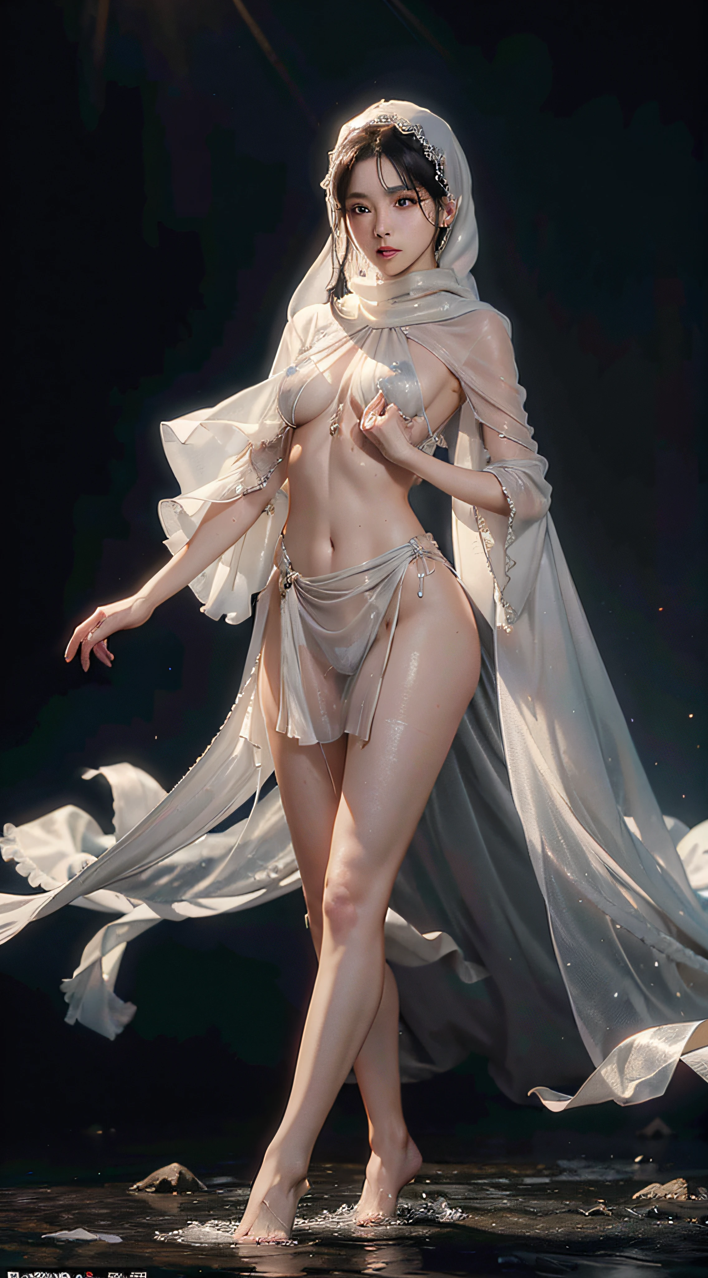(RAW photo, best quality), best quality,highly detailed,masterpiece,ultra-detailed,illustration,1girl,full_body,dynamic angle,best quality,extremely detailed CG unity 8k wallpaper,ink,Amazing,cinematic lighting,lens_flare,Varied posed portrait of a very beautiful most attractive ultra desirable girl wearing hijab and nothing else,hijab wearing, braless, full body, ultra thin cloak is very sheer, posing in mosque wearing an ultra sheer see-thru cloak, seethru, see-through, flawless beauty, double eyelid, perfect proportions, beautiful detailed eyes, eyelashes, pale glosssy lipgloss, perfect human anatomy, twitching, shiny oily skin, 1 girl, most realistic, wearing nothing, no dress, no outfit, translucent wet sheer see-thru very thin open plummeting cloak made out of tulle very wet, braless, totally very clearly visible parts of whole body with every detail, whole body, curves are obviously visible, private parts of the body is obviously visible, body fully revealed, all curves every tiny detail and private parts are obviously visible, ultra sheer, pokies, she is very wet, cloth is damp, very thin translucent fabric, angry frown, disgusted expression, she is lifting up her dress, she is exposing herself, over exposed, exhibitionism, revealing her body,(looking back only head:1.2), (from behind and from below), chinese beauty with big eyes very detailed, three-dimensional facial features, Middle Chest,(8k, Best Quality, Masterpiece:1.2), (Realistic, Photorealistic:1.37), Ultra Detailed, 1 Girl, high quality shadow, very beautiful and sharp brown eyes, pale glossy lips, pale glossy lipstick, closed mouth, high nose, medium sized round breaongated legs, bare breast, cle bare lethrough, Bare thighs, Natural(mediuml breasts:1.35), ((erectnip (puffy eyes:1.3) highly detailed,ient occlusion, natural, harmonious composition,Slender Figure: 1.1, Toned Abs,(eye liner)、(mascara),(underboob:1.5), (beautiful small hard nipple:1.3),
