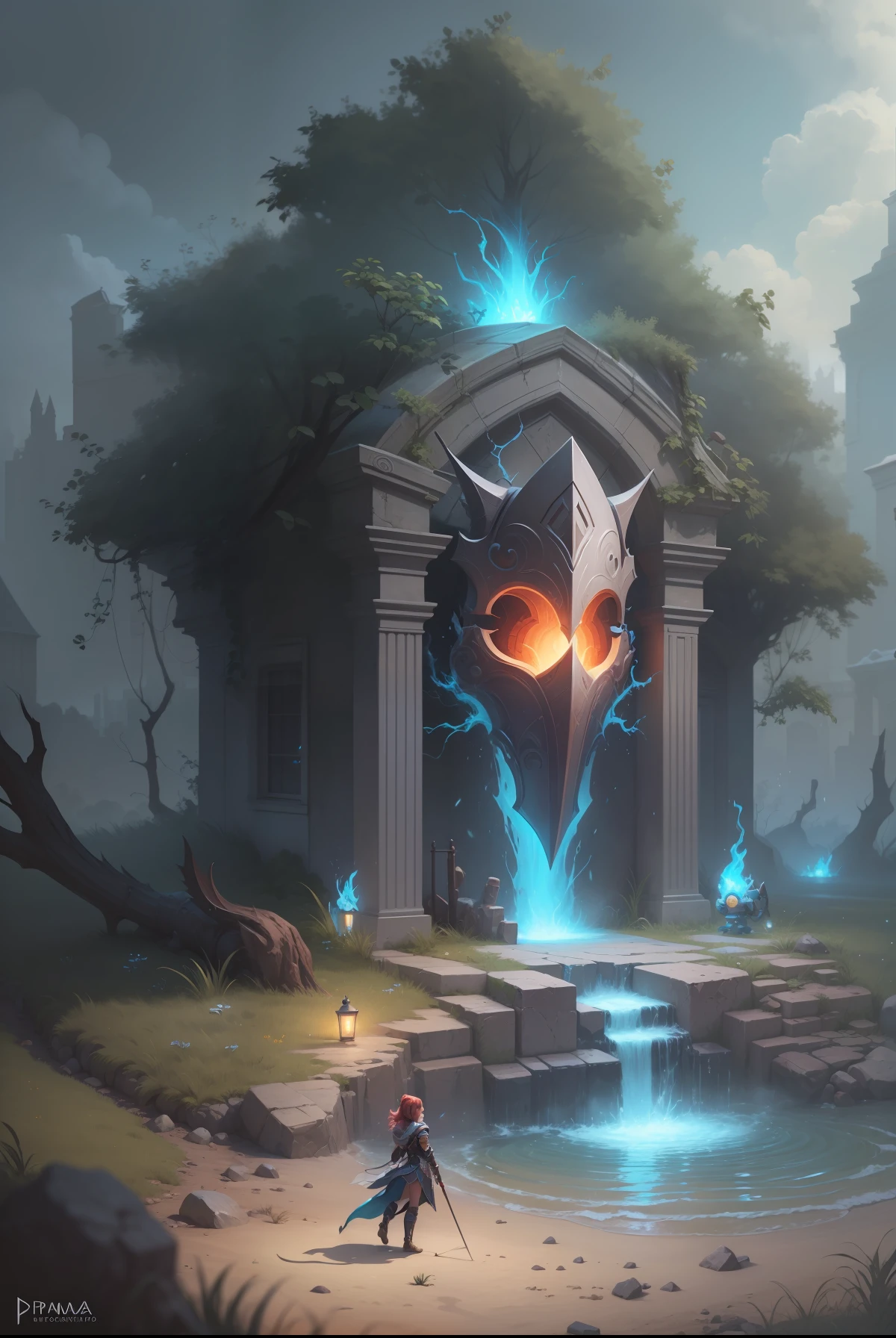 #Obra-Prima #art ULTRA HD 16K #art conceitual #Game #Riot Game # League of Legenda #ANNIE #Piramoniaco #ArtStation