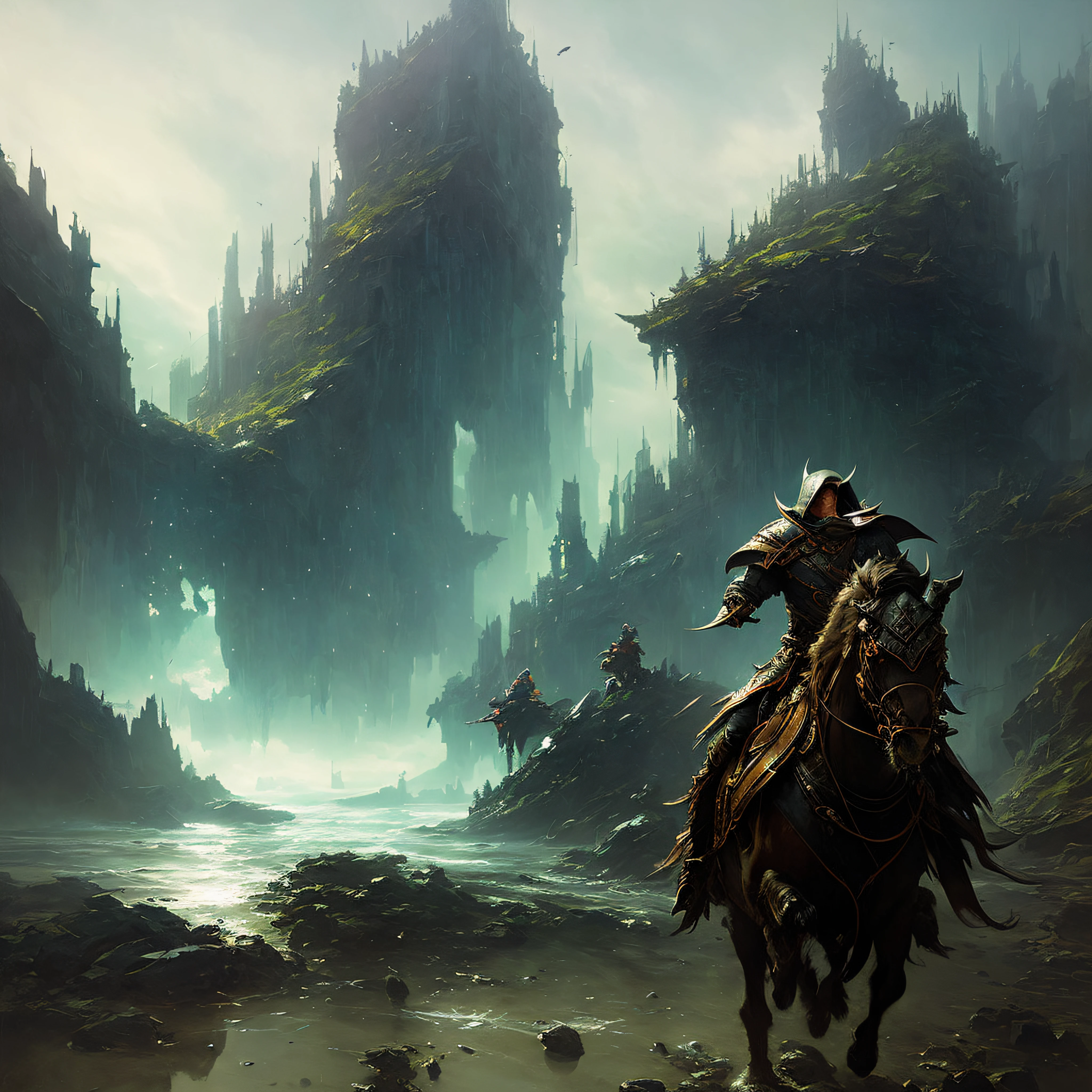 gaze from the abyss by Ruan Jia