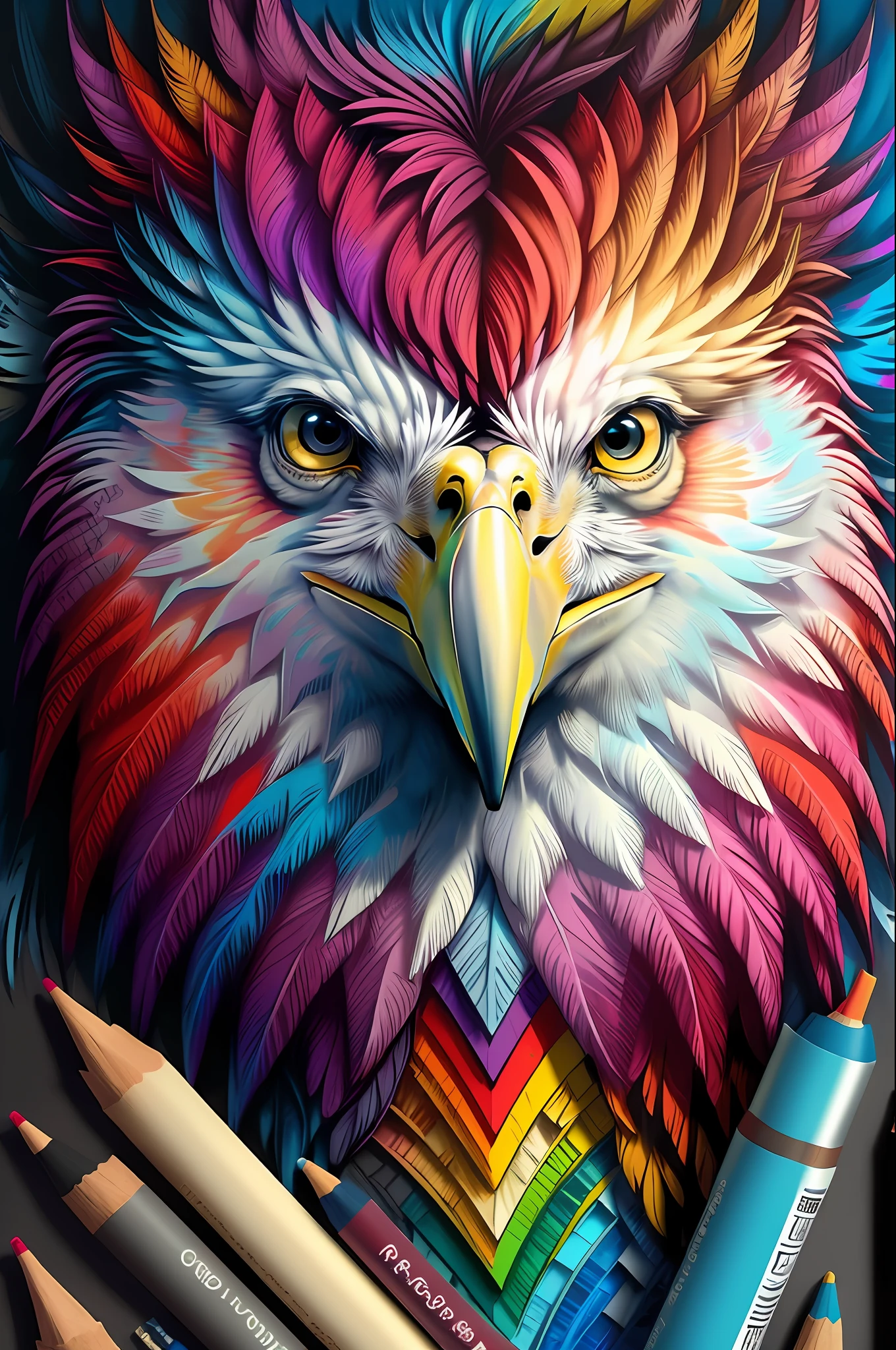 ; (Philippine Eagle (Pithecophaga jefferyi)), Eduardo Kobra acolchoamento ,multidimensional geometric wall PORTRAIT, arte, Chibi,
Yang016K, lindo, Colouring,
Primary works, qualidade superior, melhor qualidade, Arte Oficial, Beautiful and Aesthetic,), Eduardo Kobra acolchoamento ,multidimensional geometric wall PORTRAIT, arte, Chibi,
Yang016K, lindo, Colouring,
Primary works, qualidade superior, melhor qualidade, Arte Oficial, Beautiful and Aesthetic,