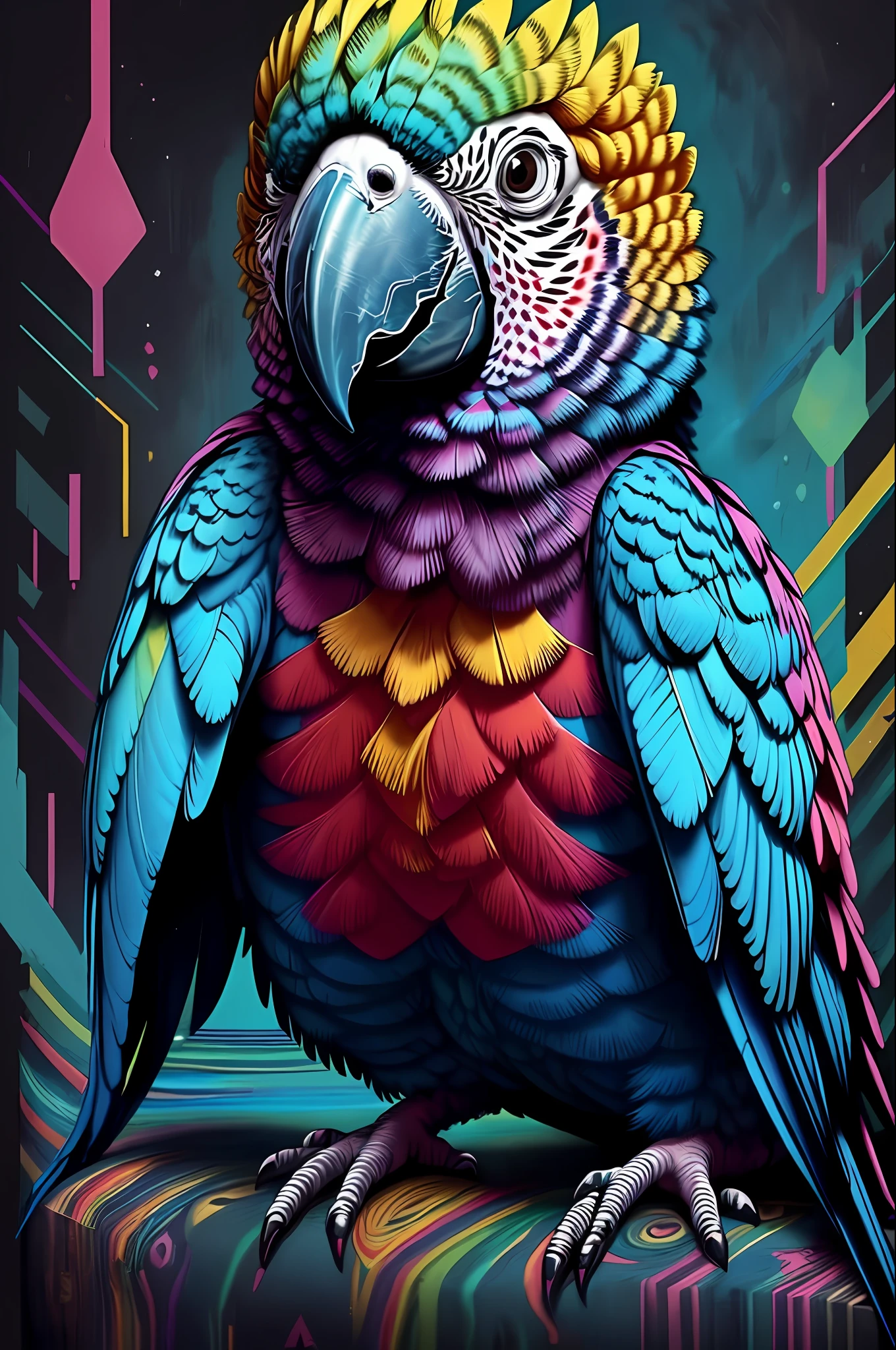 (Spix's Parrot Bird (Cyanopsitta spixii) |)), Eduardo Kobra acolchoamento ,multidimensional geometric wall PORTRAIT, arte, Chibi,
Yang016K, lindo, Colouring,
Primary works, qualidade superior, melhor qualidade, Arte Oficial, Beautiful and Aesthetic,), Eduardo Kobra acolchoamento ,multidimensional geometric wall PORTRAIT, arte, Chibi,
Yang016K, lindo, Colouring,
Primary works, qualidade superior, melhor qualidade, Arte Oficial, Beautiful and Aesthetic,