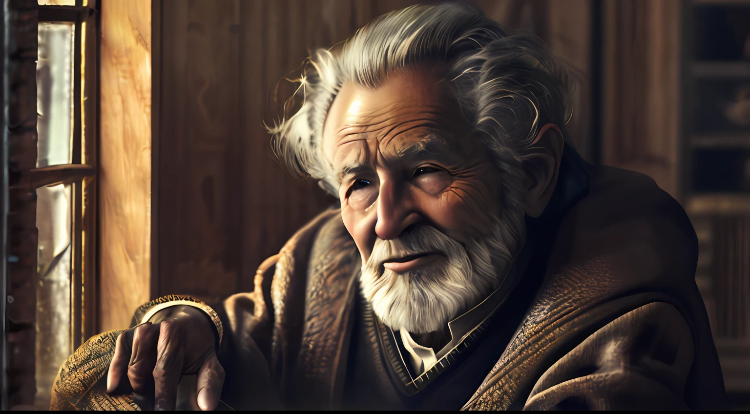 ((wise old man)), high resolution image --auto