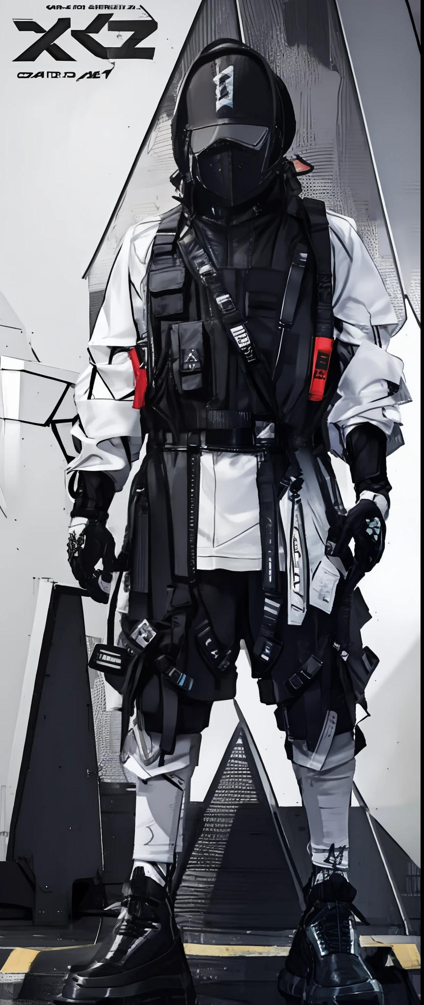 Uma samurai Techwear