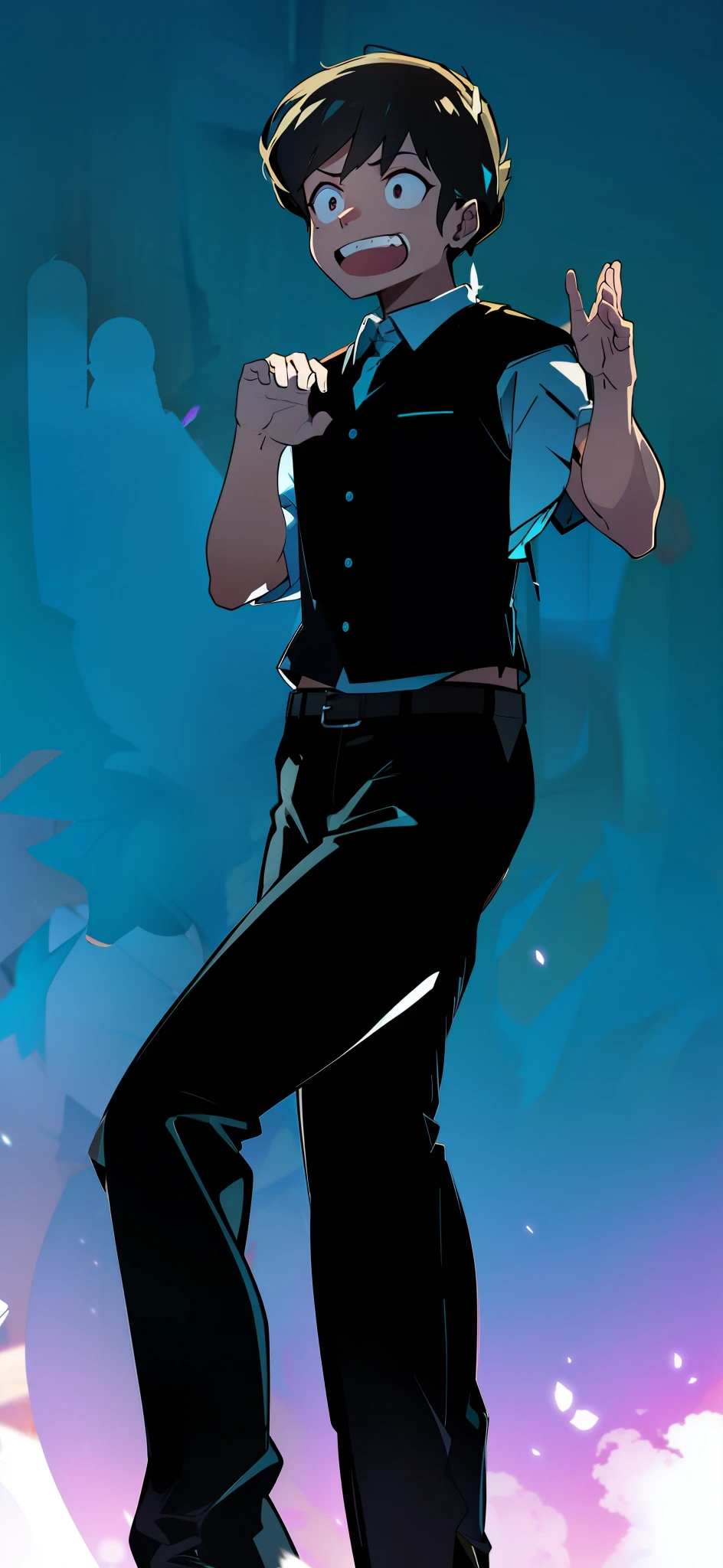 Trying to escape、Black pants