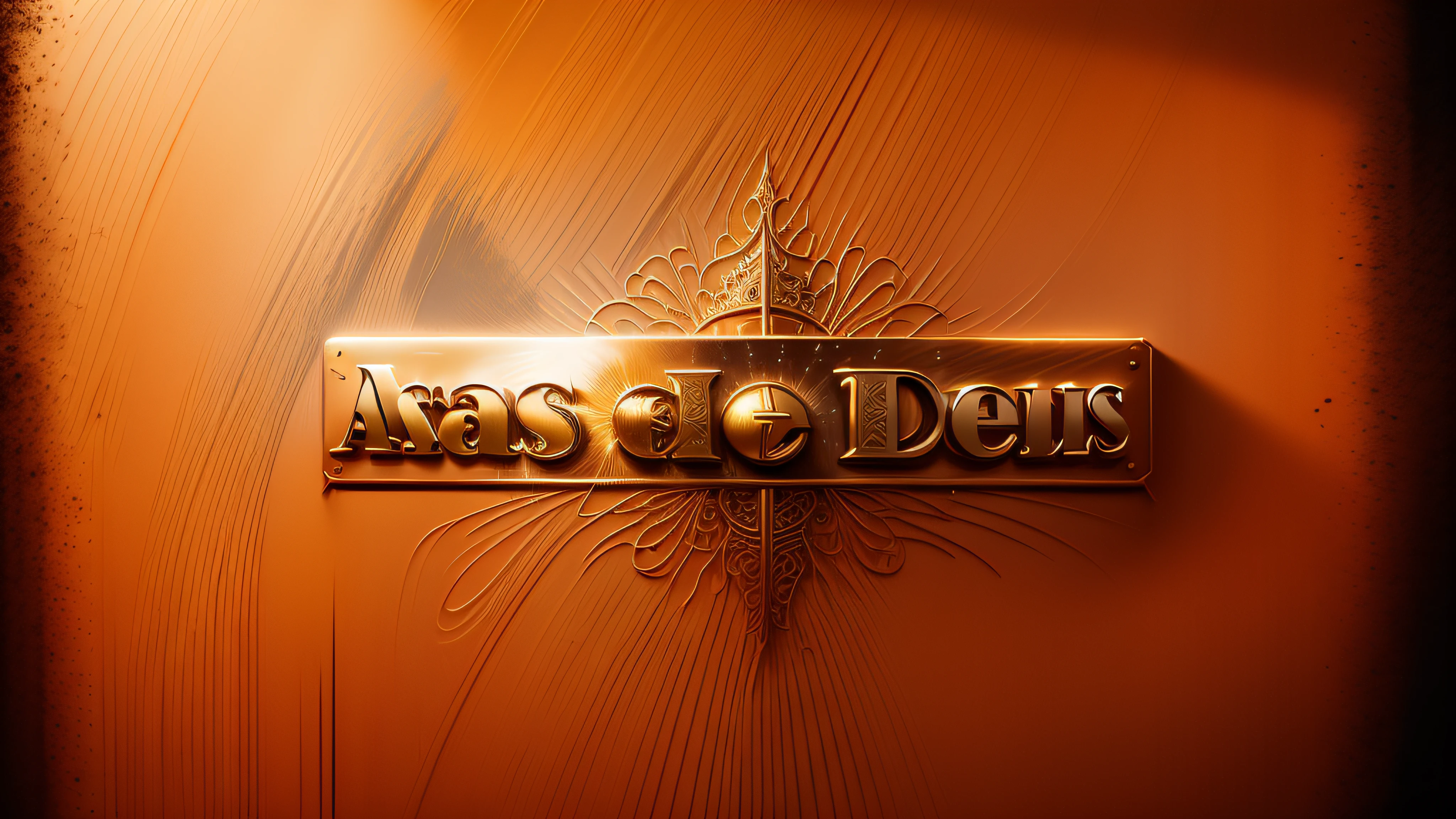 Lindo logo com o nome Asas de Deus,