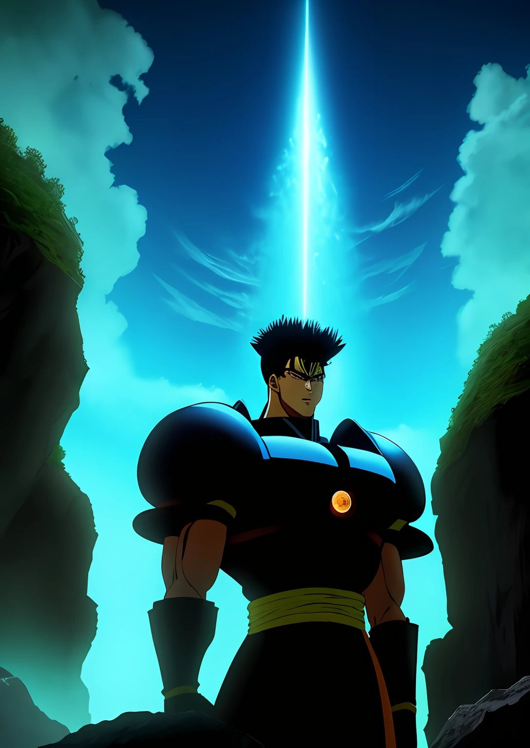 anime, Estilo anime, obra prima, obra prima do anime, Toguro,forte, musculoso, Grande, Um son goku, epics, (realista:1.2), desbotado:0.2, cores neutras:0.2, (arte conceitual), ((((HDR)))), ((((cores silenciadas)))), Intricate meals, art-station, hiperdetalhado, Filmagem de filmes, luzes quentes, dramatic light, detalhes intrincados, vinheta, fundo complexo, geometric tie, slate grey atmosphere, (olhando para o espectador), (sorrir|smug), contrapposto, light volumetric, Dramatic, good proportions, boa anatomia, Concedido, obra-prima, obra-prima,