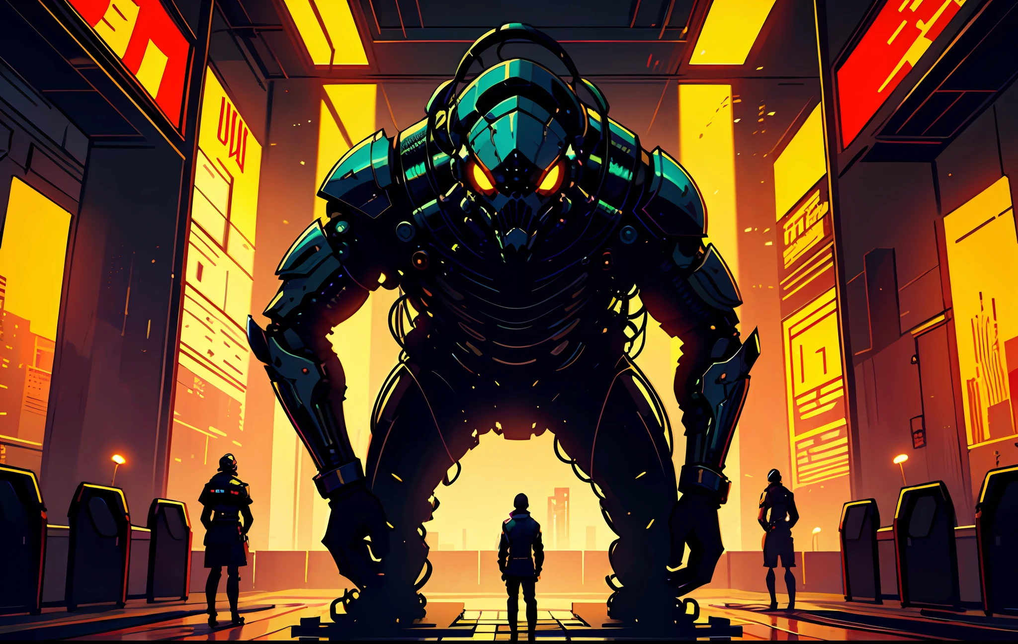 The optimized Prompt would be: "Un cangrejo antropomorfo gorepunk en una sala de operaciones ". --auto