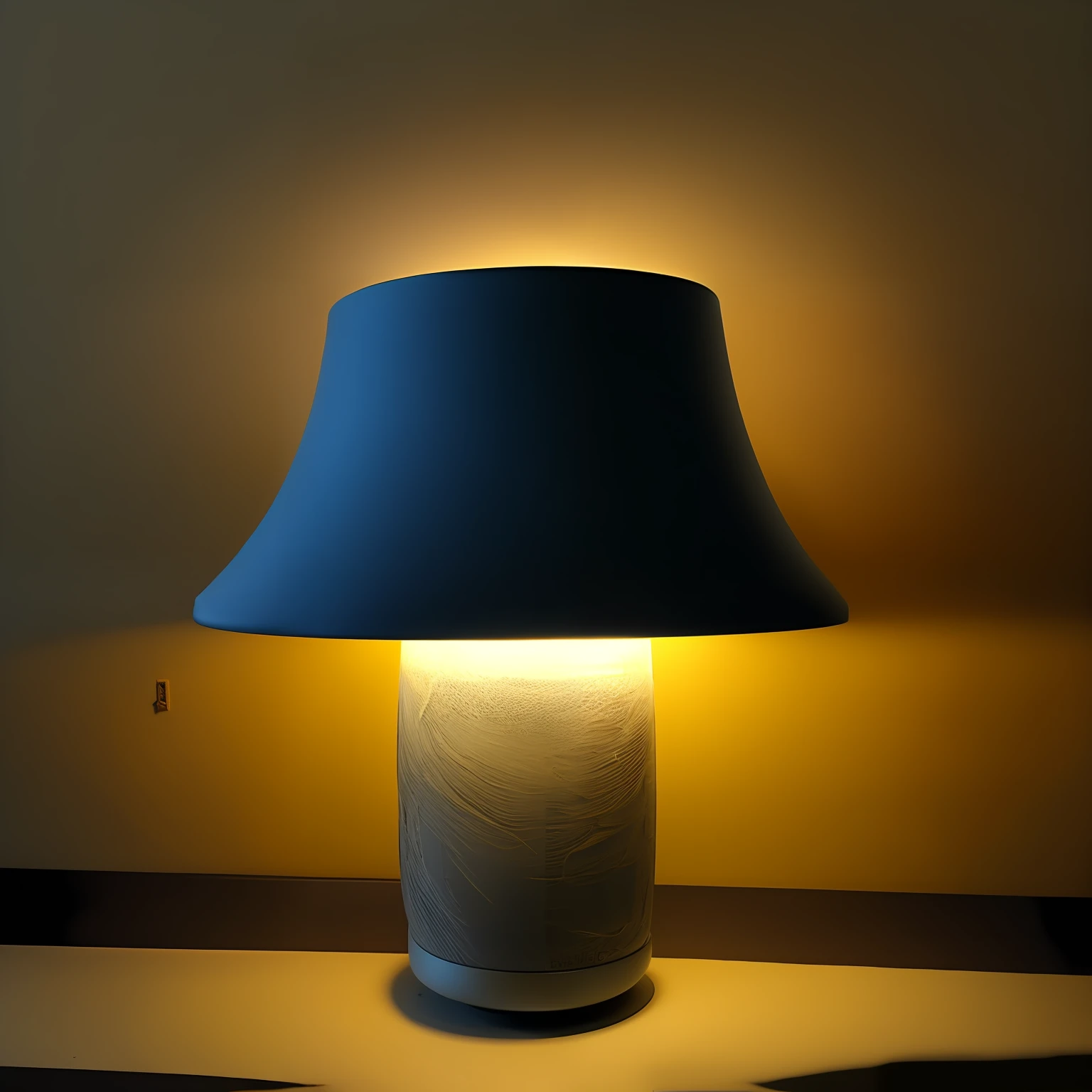 An lamp with root