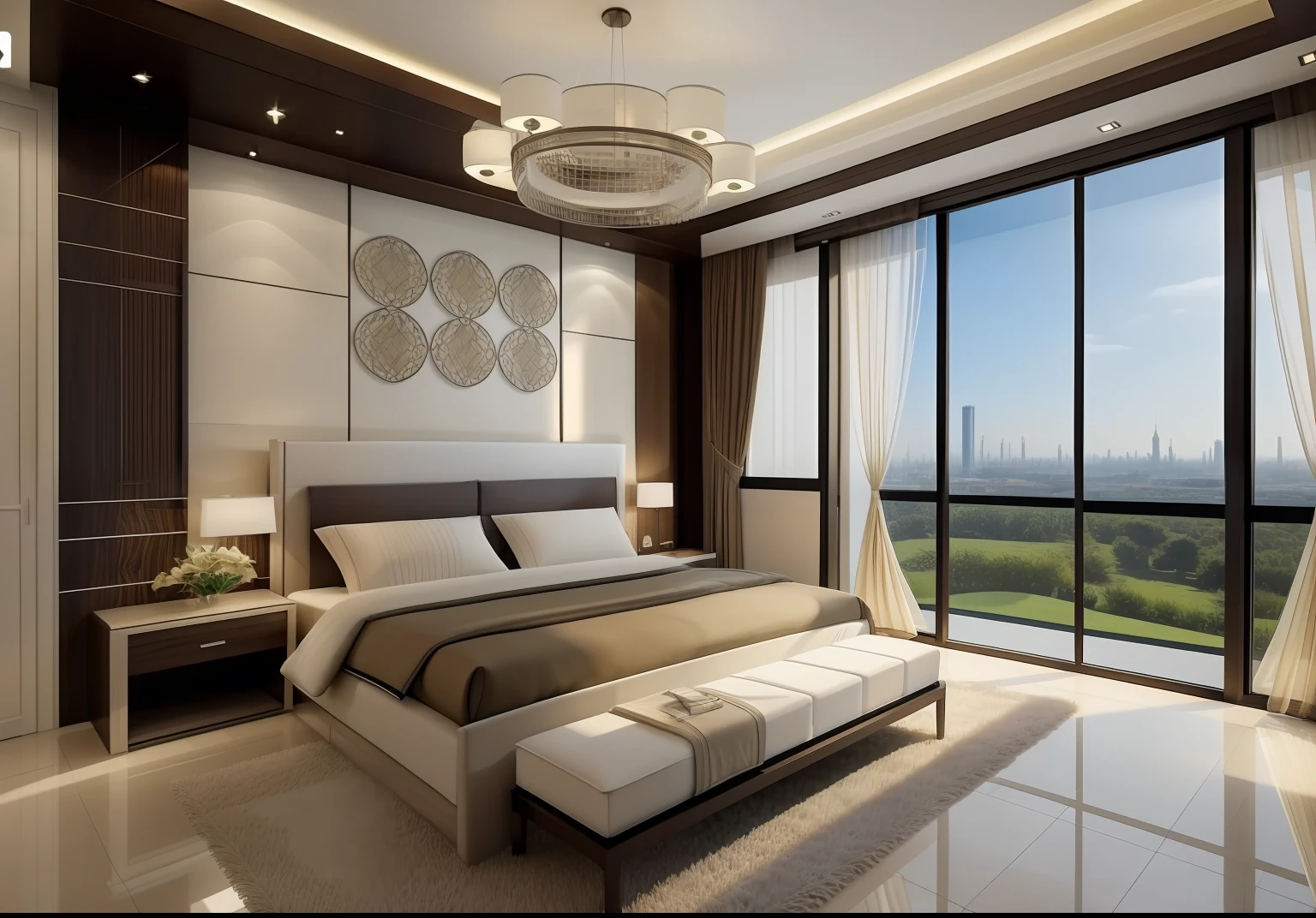 Masterpiece, high quality, best quality, authentic, super detail, indoor, ((daylight:1.2)),  (((bedroom)))