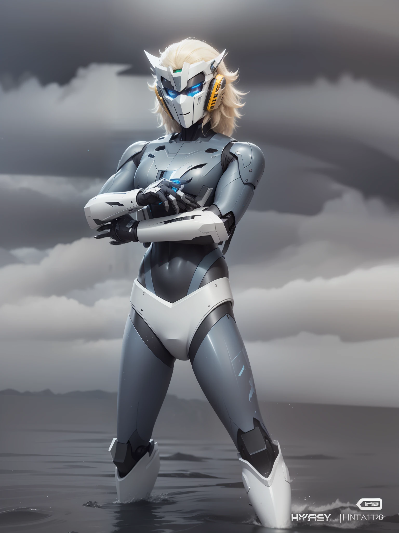 Hyper-detailing，A high resolution，Hyper-detailing，best qualtiy，astounding，top Quority，the Extremely Detailed CG Unity 8K Wallpapers，cinmatic lighting，Cool mech style，Bright metal，Transformers style