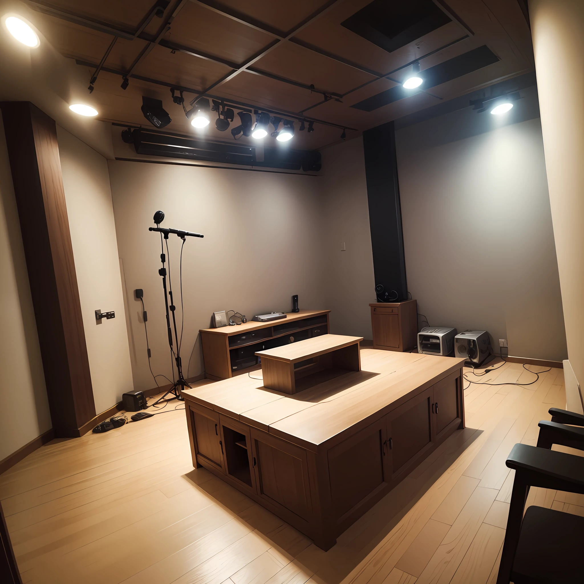 A live room for singing