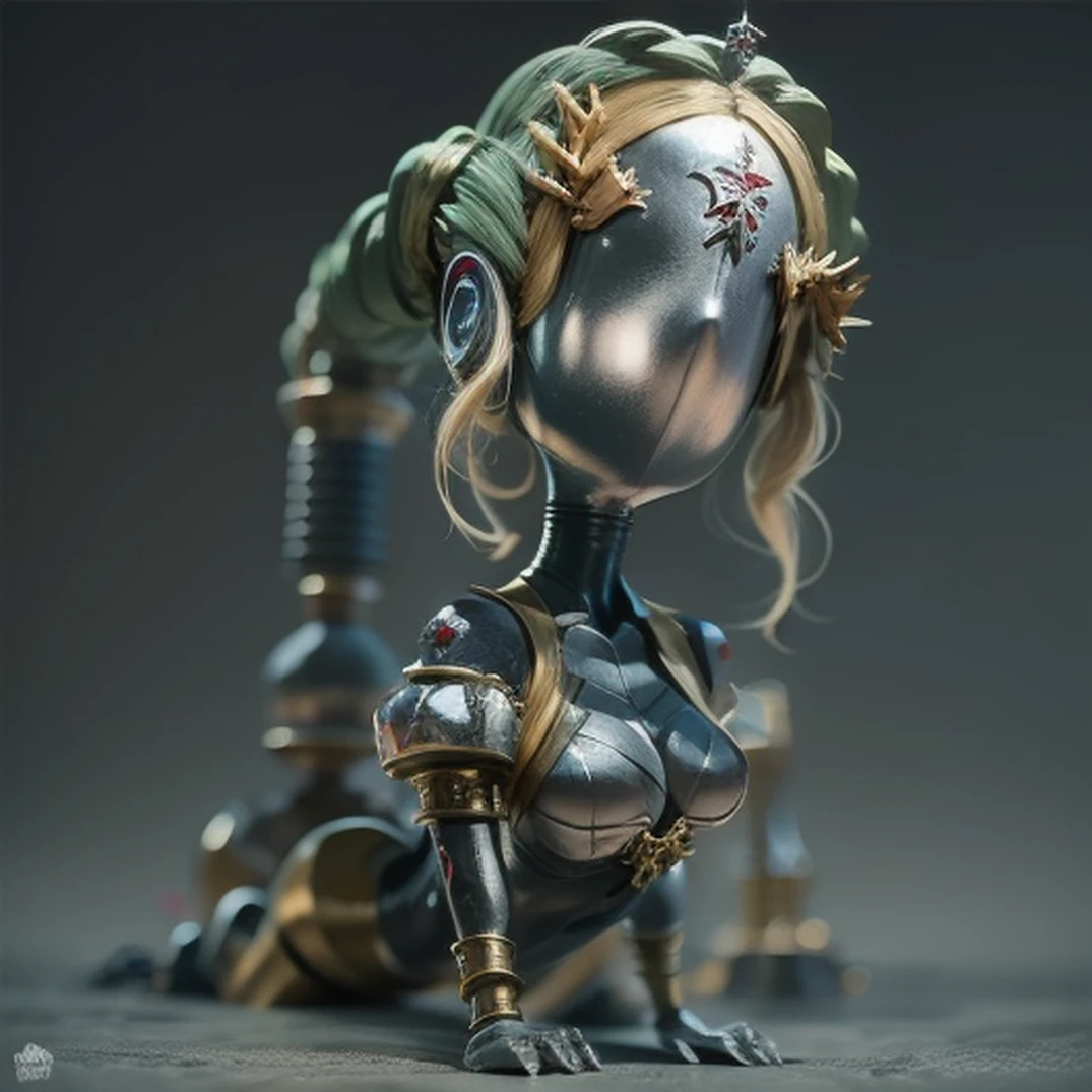 Chica sin rostro metalica