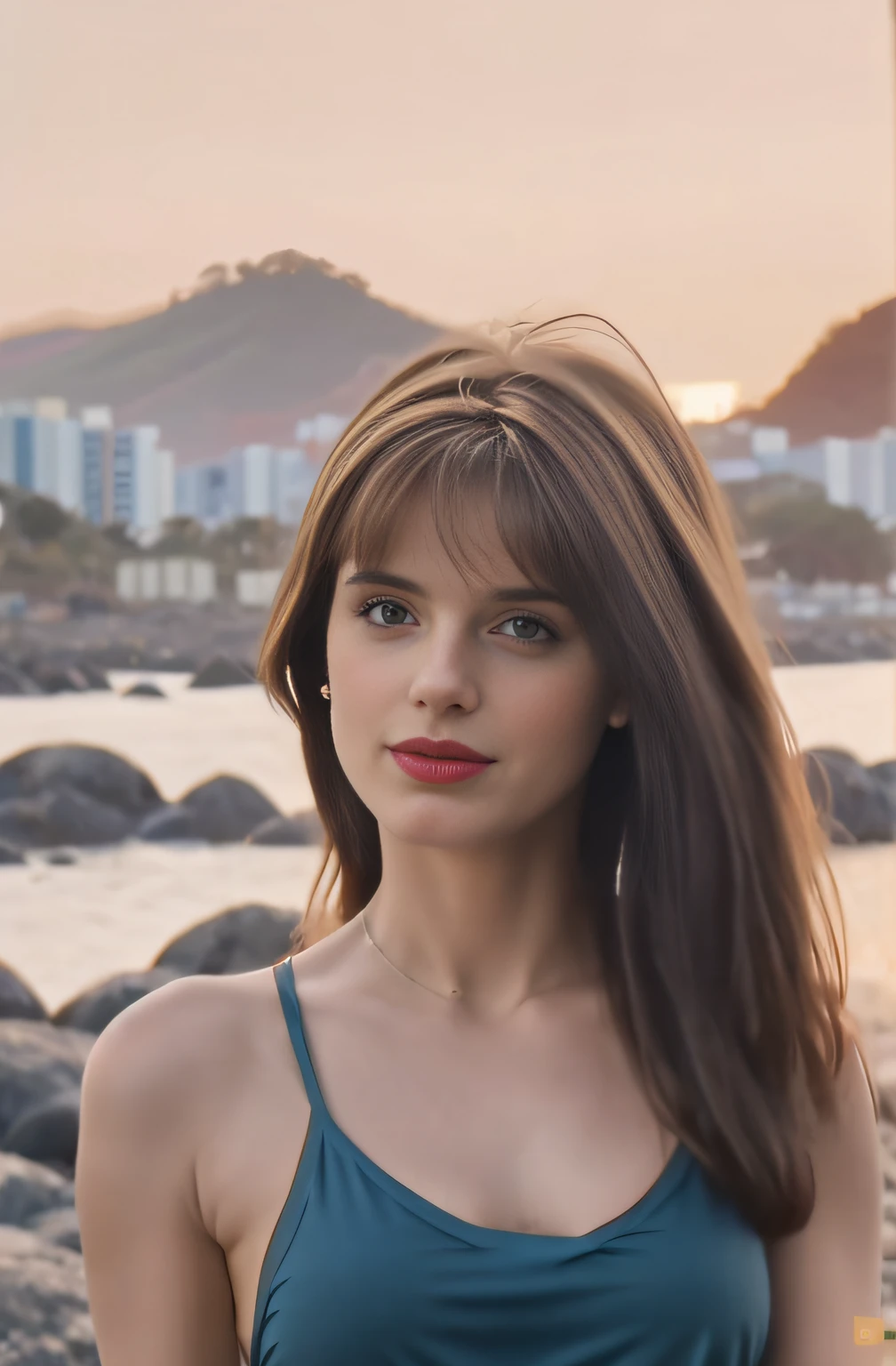 mulher sexy de vinte e dois anos de idade em camisola, cabelos ruivos, sardas, longos cabelos dourados emaranhados, beautiful erotic woman, looking-into-camera, candid photograph, (beco assustador mal iluminado: 1.3), (tiro escuro: 1.7), foto-realista, (grain of film: 1.4), (obra-prima: 1.2), sharped image, estilo, foto premiada, melhor qualidade, (foto com kodak 400:1.3), afiada, poros da pele, (sardas beijadas pelo sol no rosto: 0.6),  (filmado em Fujifilm X-T4:1.2), high cheekbones, large dull hazelnut eyes, (film imperfections:1.2)
