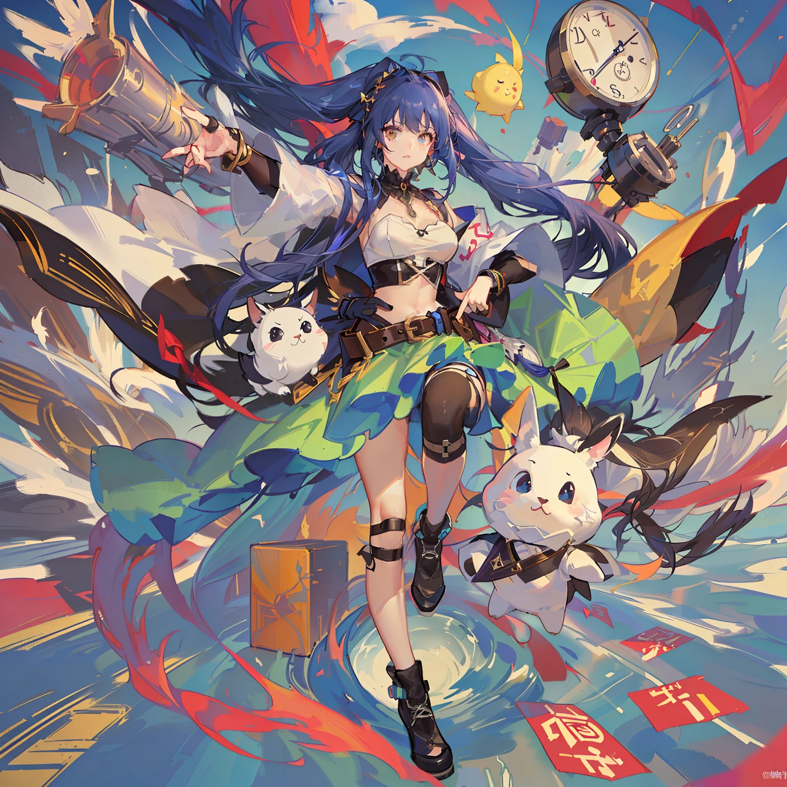 A logo、games 、kawaii、It features a simple、Pixel art、HIPPHOP、rapper