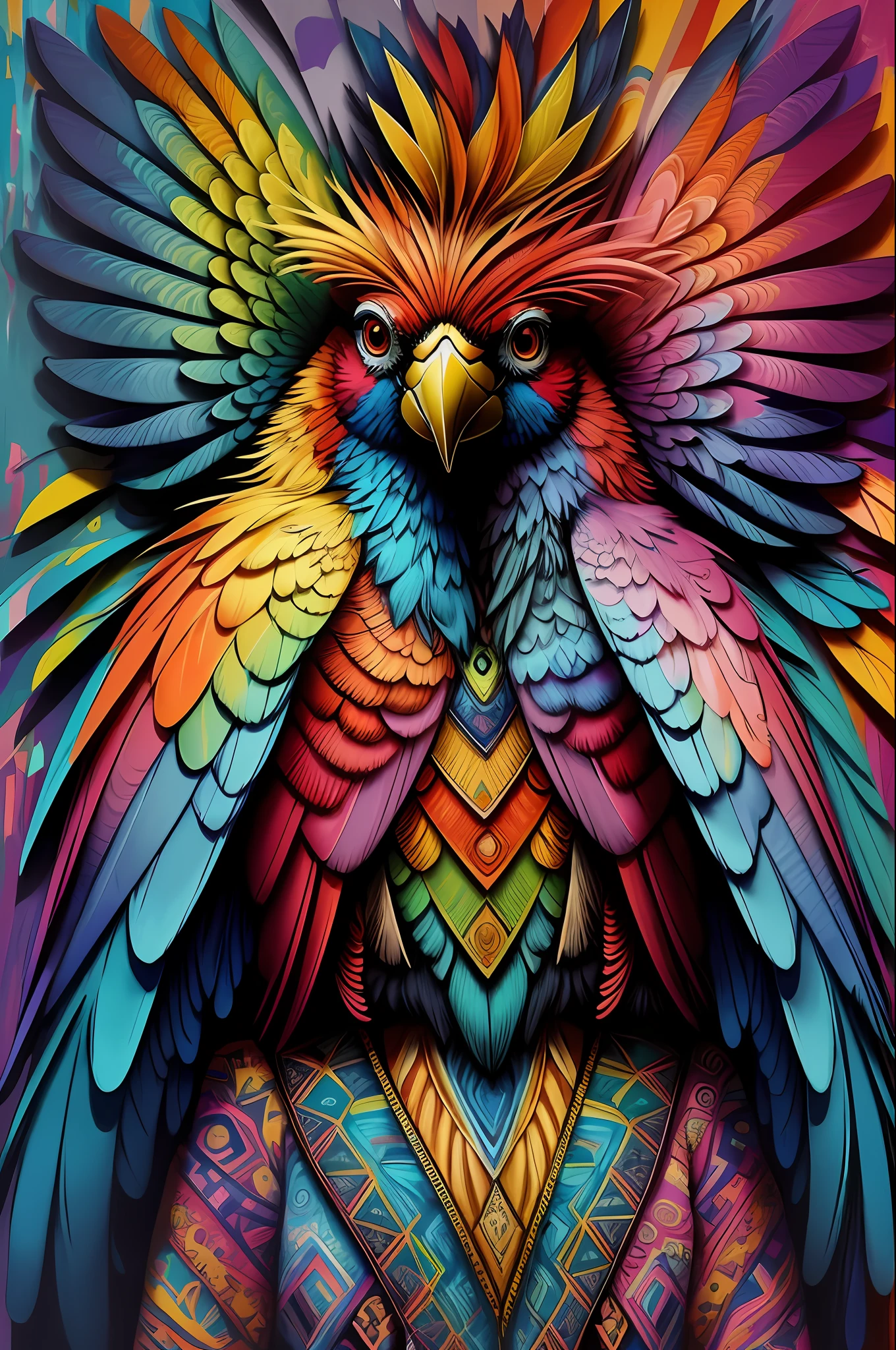 (Scarlet Quetzal Bird (Pharomachrus mocinno)),  Eduardo Kobra acolchoamento ,multidimensional geometric PORTRAIT wall, arte, chibi,
yang016k, lindo, colorido,
obras-primas, qualidade superior, melhor qualidade, arte oficial, beautiful and aesthetic,),  Eduardo Kobra acolchoamento ,multidimensional geometric PORTRAIT wall, arte, chibi,
yang016k, lindo, colorido,
obras-primas, qualidade superior, melhor qualidade, arte oficial, beautiful and aesthetic,