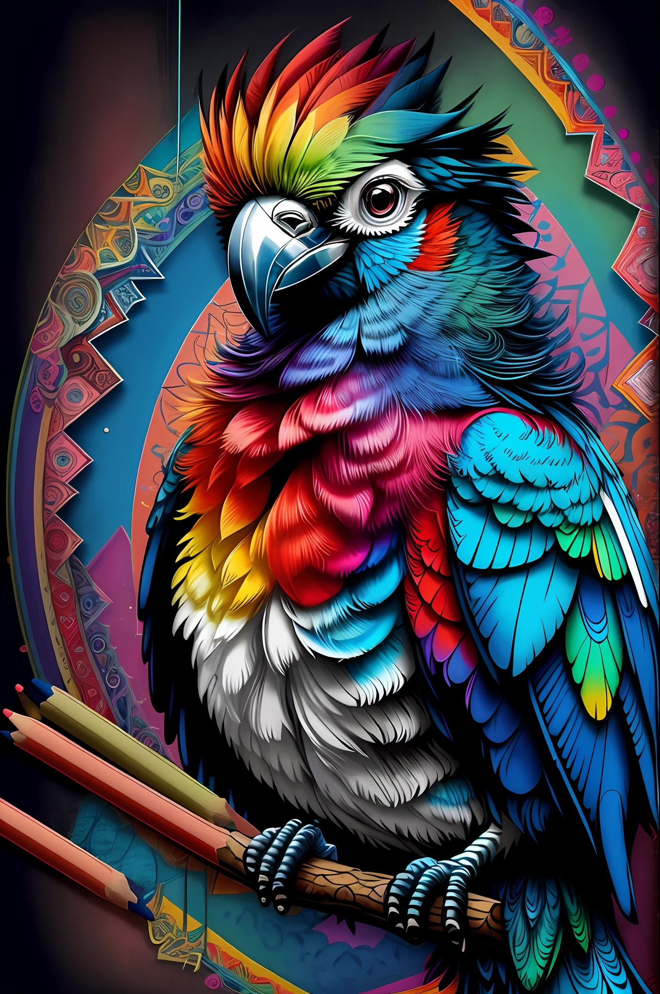 (Scarlet Quetzal Bird )),  Eduardo Kobra acolchoamento ,multidimensional geometric wall PORTRAIT, arte, Chibi,
Yang016K, lindo, Colouring,
Primary works, qualidade superior, melhor qualidade, Arte Oficial, Beautiful and Aesthetic,),  Eduardo Kobra acolchoamento ,multidimensional geometric wall PORTRAIT, arte, Chibi,
Yang016K, lindo, Colouring,
Primary works, qualidade superior, melhor qualidade, Arte Oficial, Beautiful and Aesthetic,