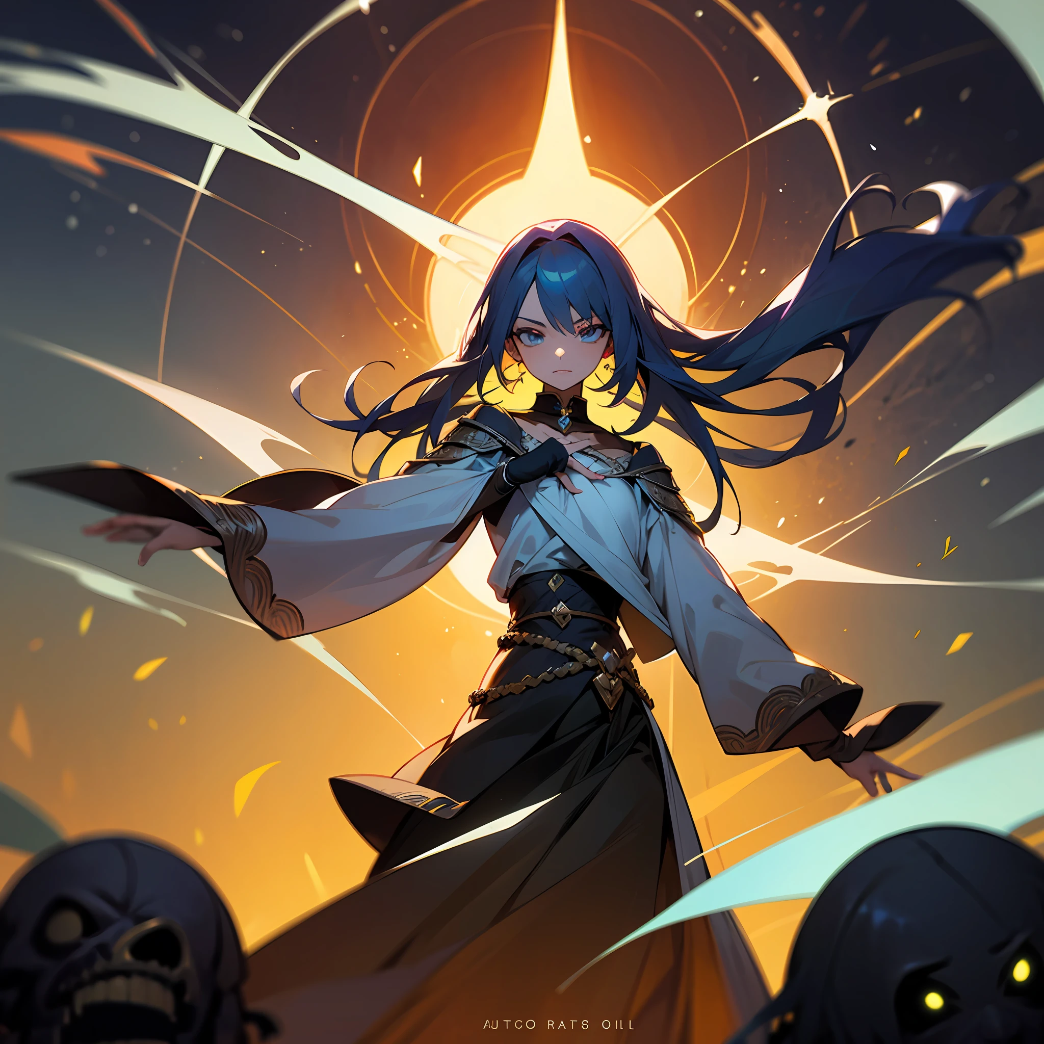 Claro! Here's an idea for a unique anime with stunning black characters:
title: “Soul Warriors”
Enredo: "Soul Warriors" is set in a world where magic is real and is fueled by the strength of souls. Neste mundo, A group of talented and fearless young men with unique magical abilities and African cultural heritage come together to protect their kingdom from a dark threat that seeks to absorb and corrupt the souls of living beings.
Personagens principais: --auto
