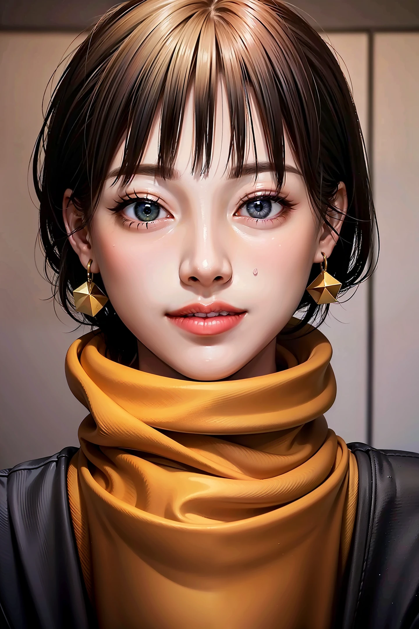 copy
((Best Picture Quality, 8k, tmasterpiece:1.3)), 1girl, Beautiful woman with slender abs:1.3, (Casual hairstyle, Leaky big breasts:1.2), shift dresses:1.1, Ultra-fine face, A detailed eye, 二重まぶた,ssmile,Home