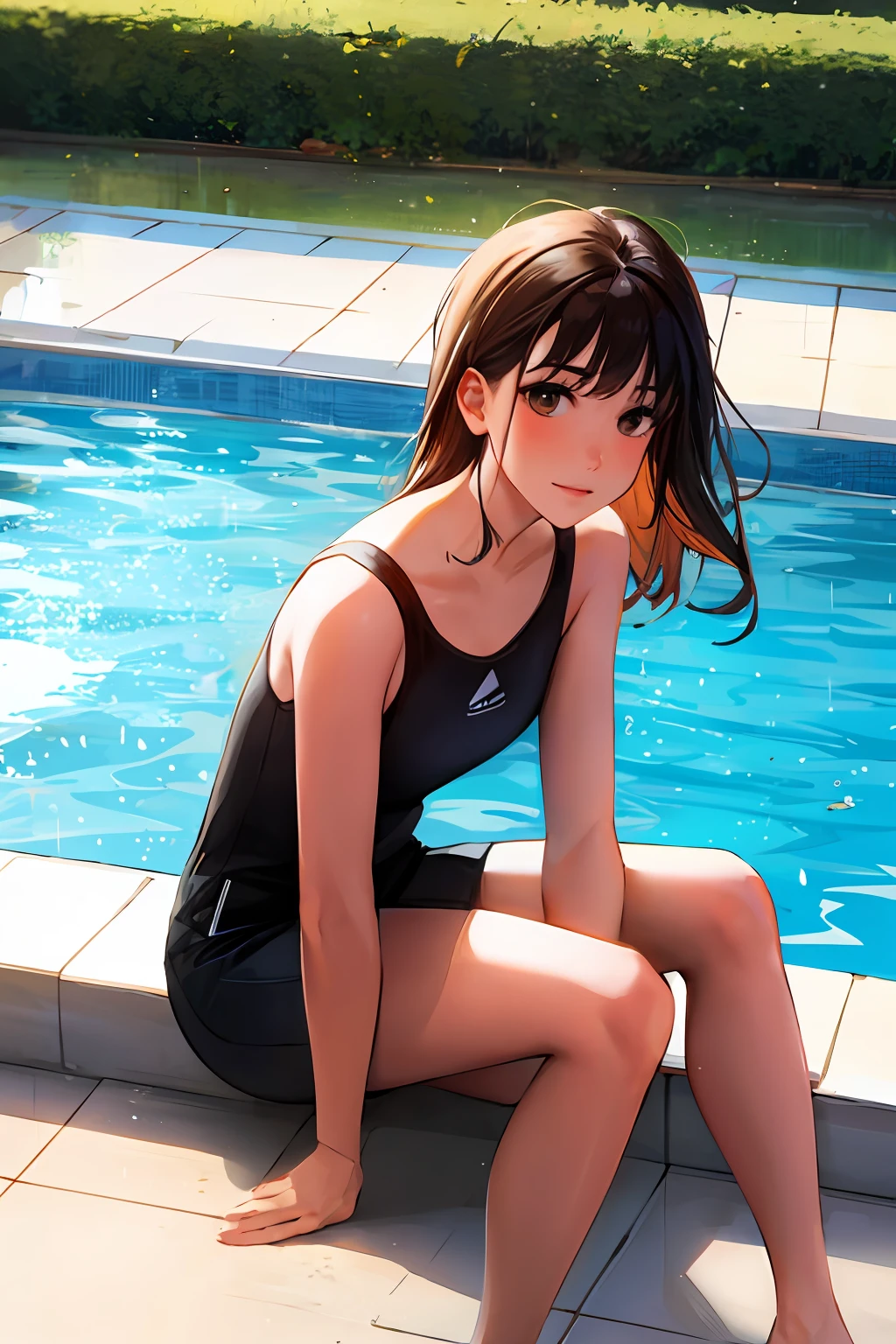 Peeing in the pool